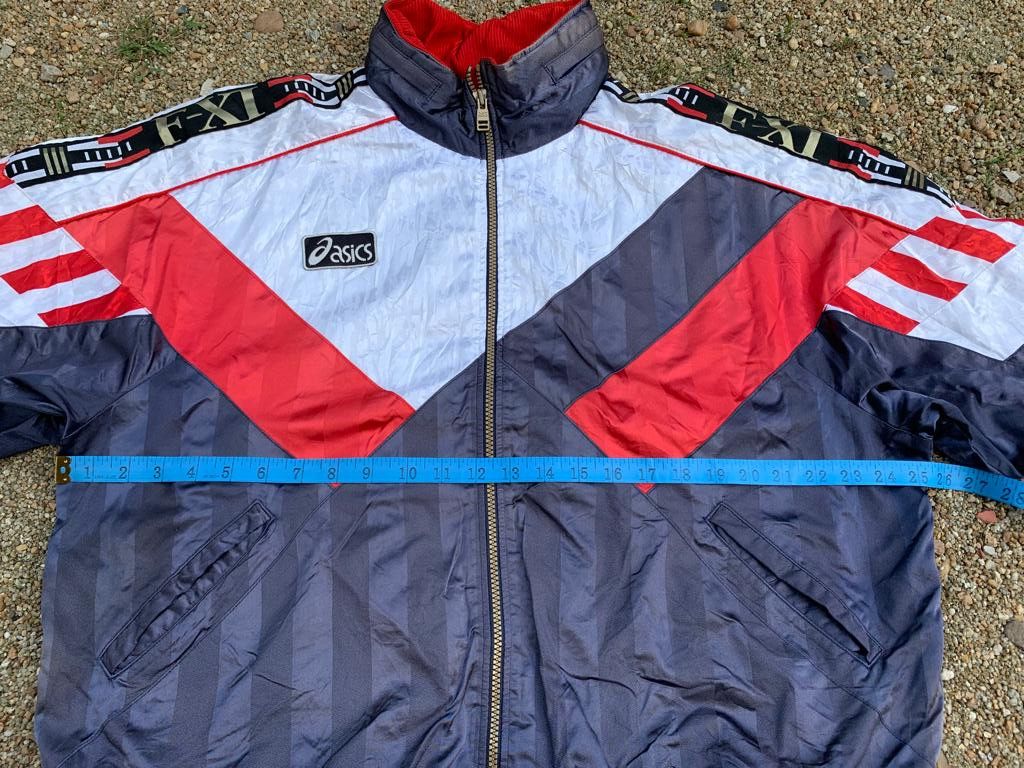 Asics Vintage Asics Jacket Windbreaker Size US L / EU 52-54 / 3 - 14 Thumbnail