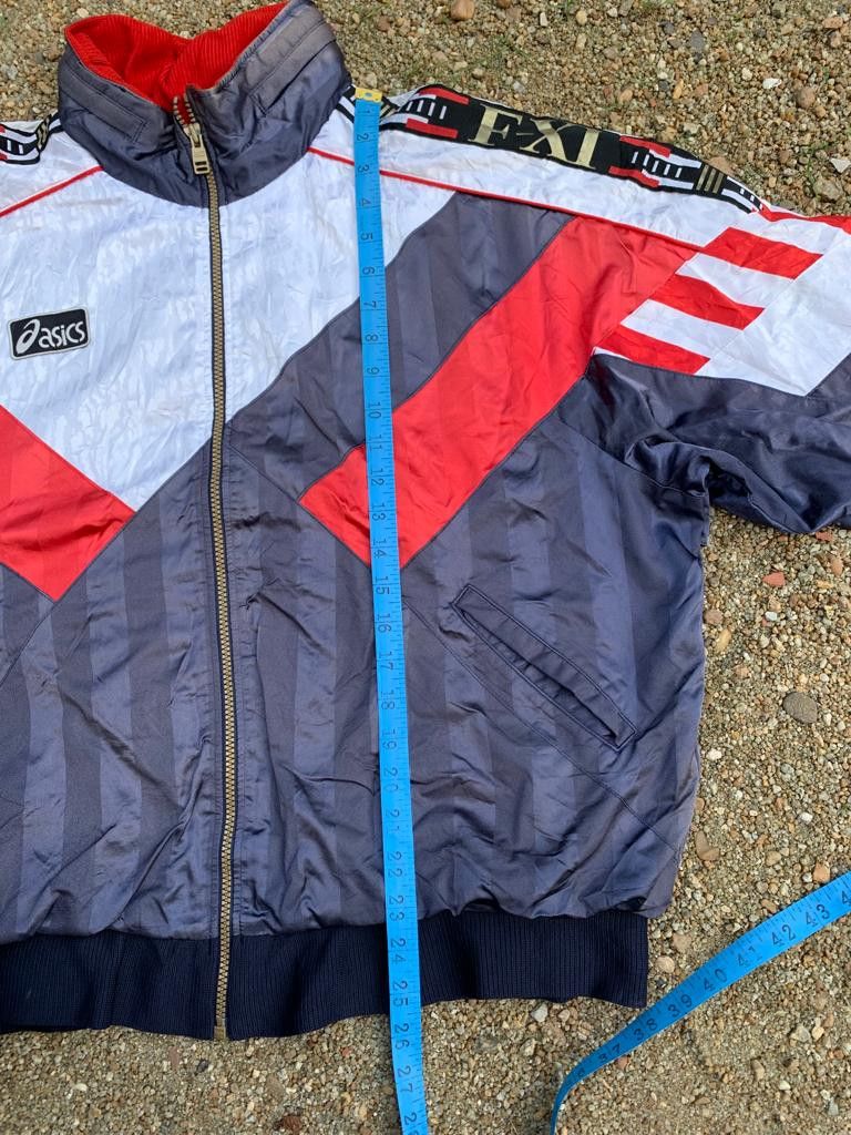 Asics Vintage Asics Jacket Windbreaker Size US L / EU 52-54 / 3 - 13 Thumbnail