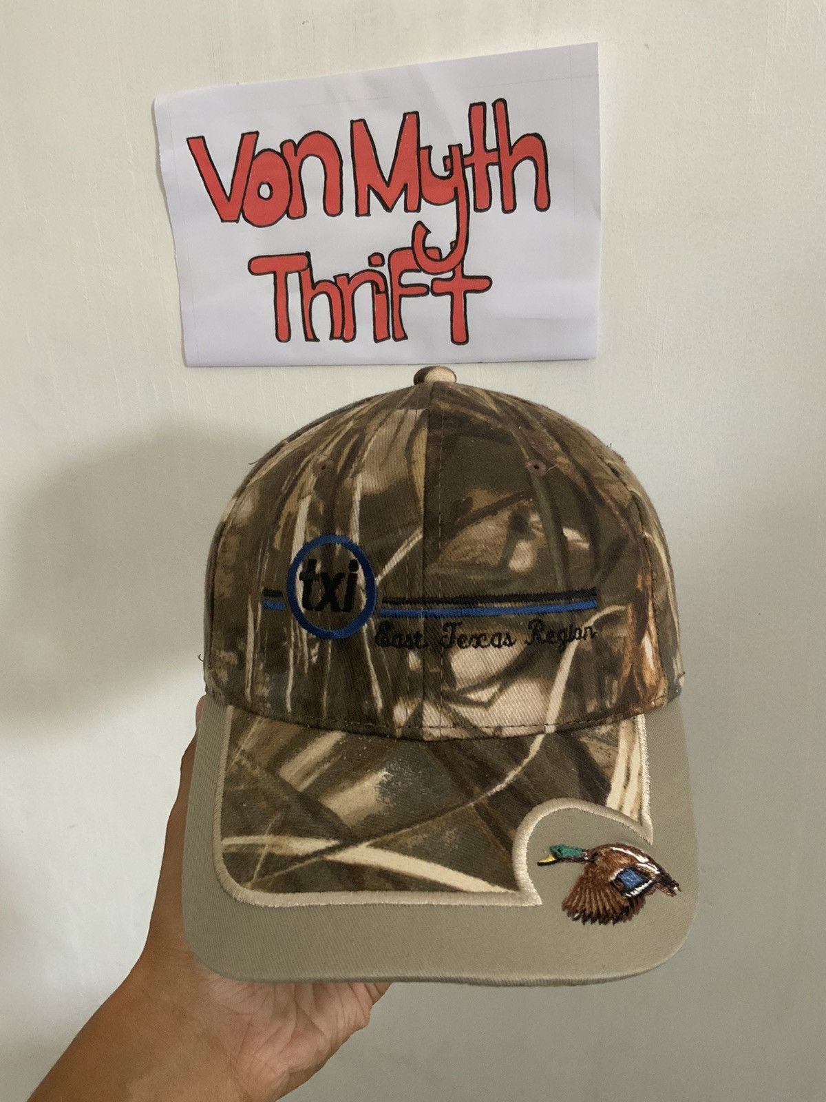 Realtree East Texas Region Pigeon Inspired by Realtree Camo Hat Size ONE SIZE - 5 Thumbnail