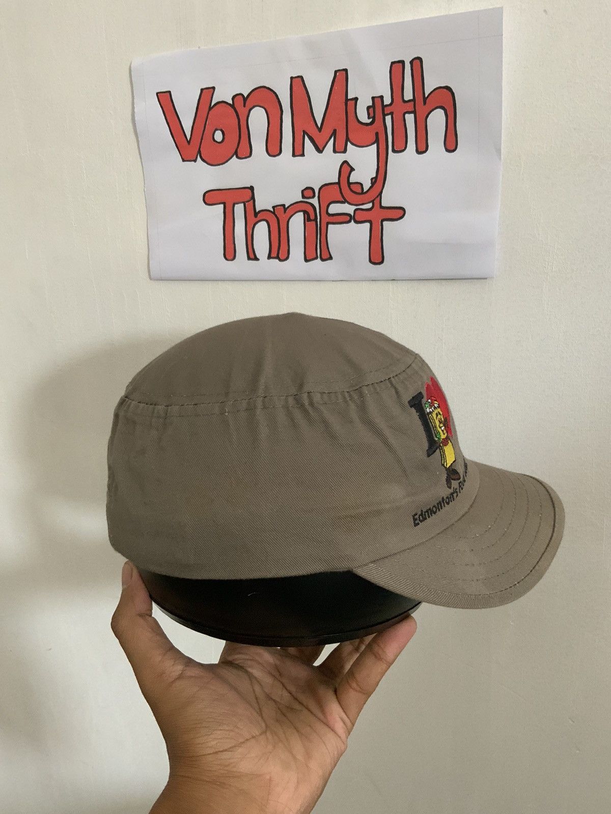 Japanese Brand Vintage Real Commitment Embroidery Hat Size ONE SIZE - 4 Thumbnail
