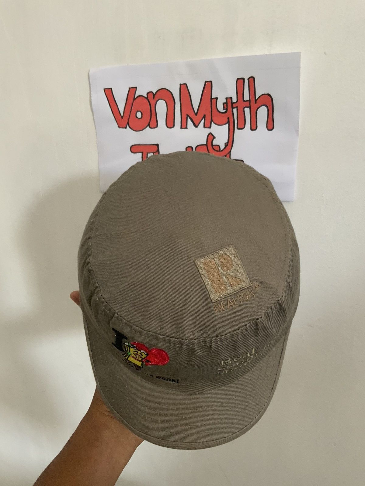 Japanese Brand Vintage Real Commitment Embroidery Hat Size ONE SIZE - 6 Thumbnail