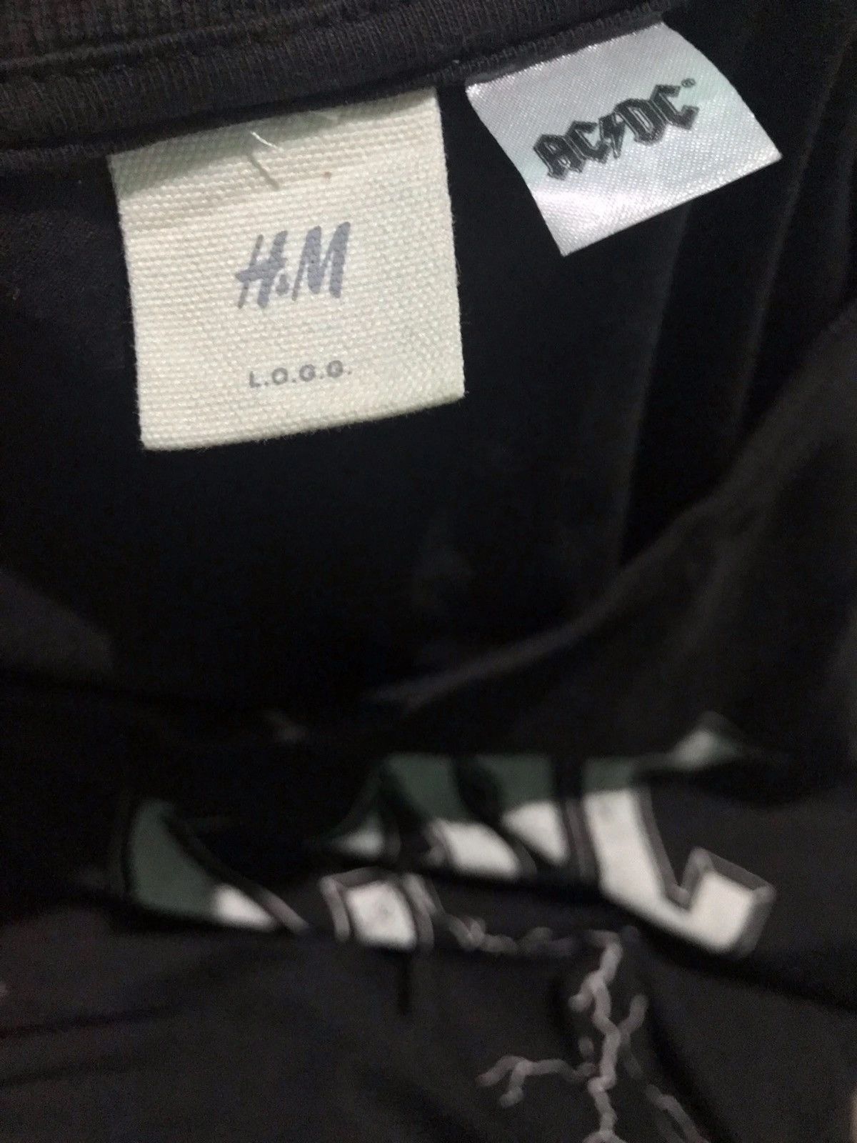 AC/DC × Band Tees × H&M Vintage AC/DC x H&M Nice T Shirts Size US XL / EU 56 / 4 - 4 Thumbnail