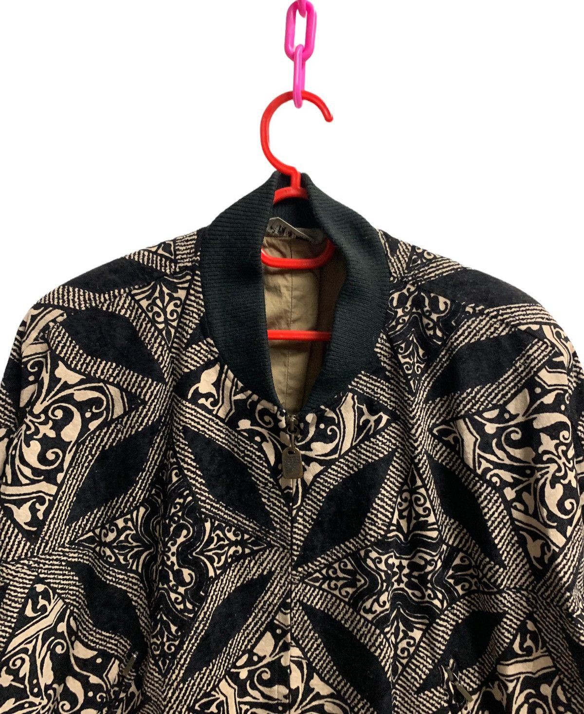 Japanese Brand × Vintage Bomber Styles Milano Ca Et La Cacher By Sun Rose Project Size US L / EU 52-54 / 3 - 6 Thumbnail