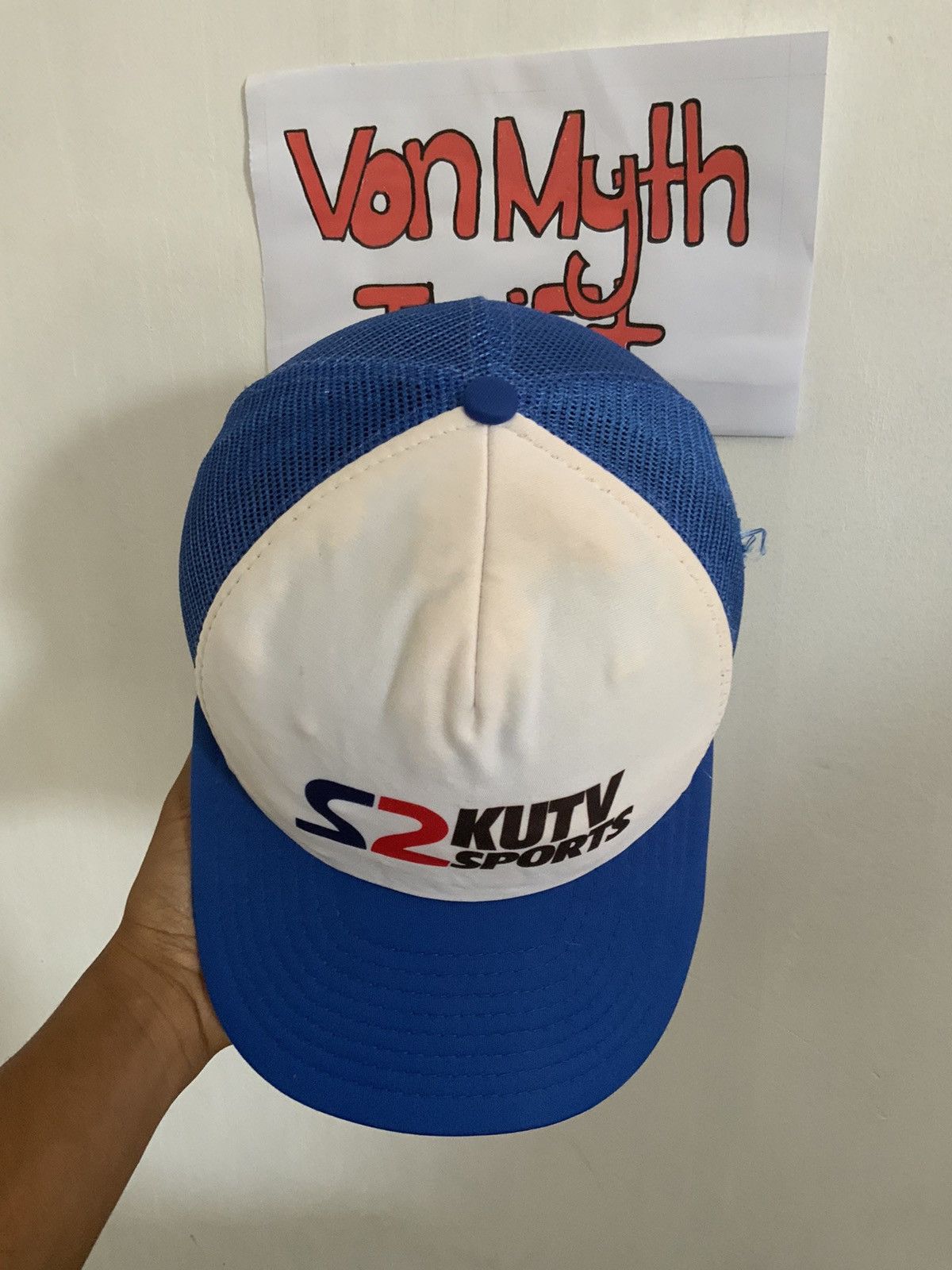 Other Y2k S2 Kutv Sports Trucker Hat Size ONE SIZE - 6 Thumbnail