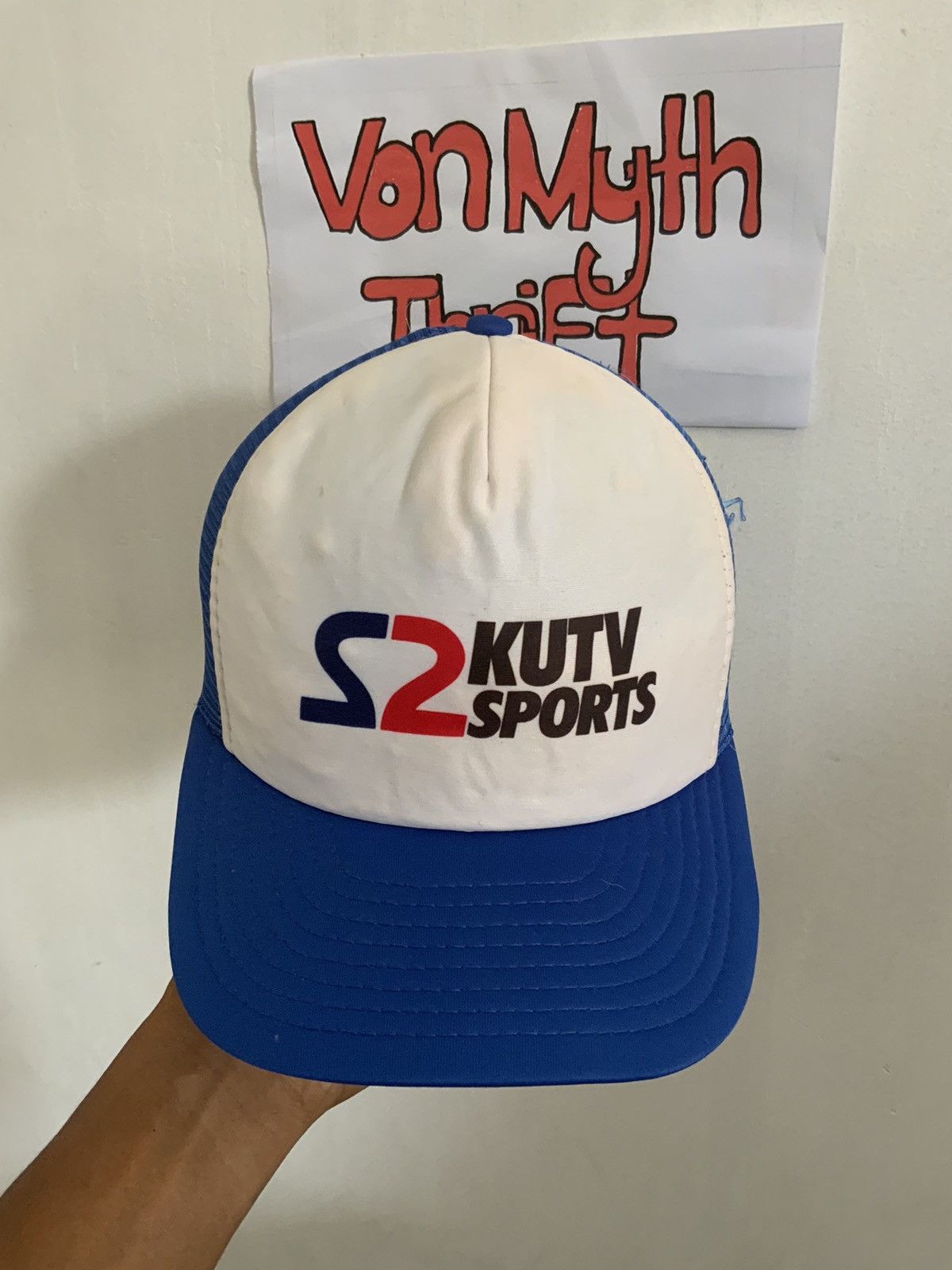 Other Y2k S2 Kutv Sports Trucker Hat Size ONE SIZE - 5 Thumbnail