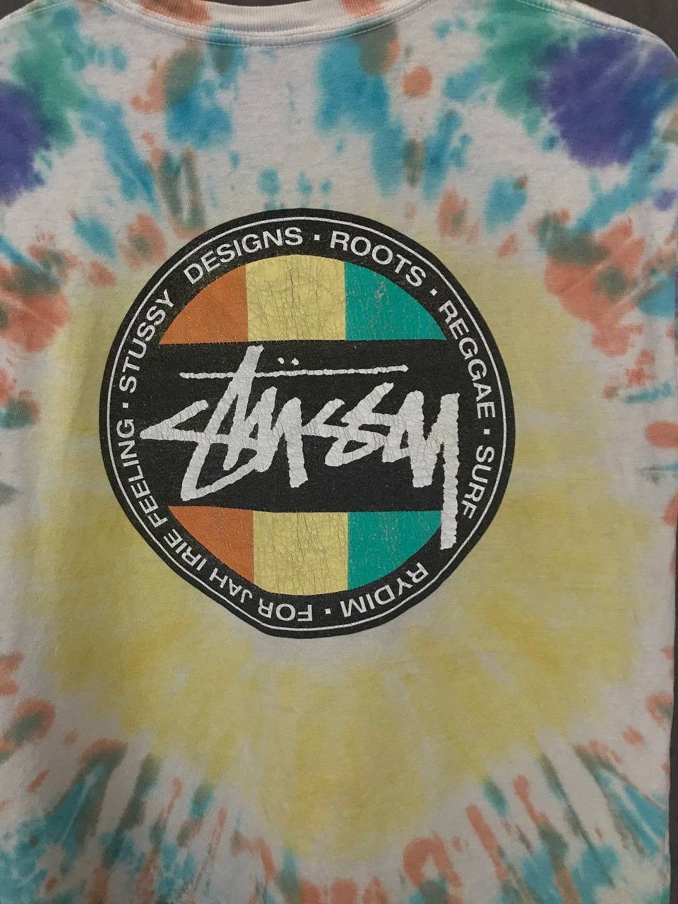 Stussy Stussy big logo vintage streetwear tee Size US M / EU 48-50 / 2 - 5 Thumbnail