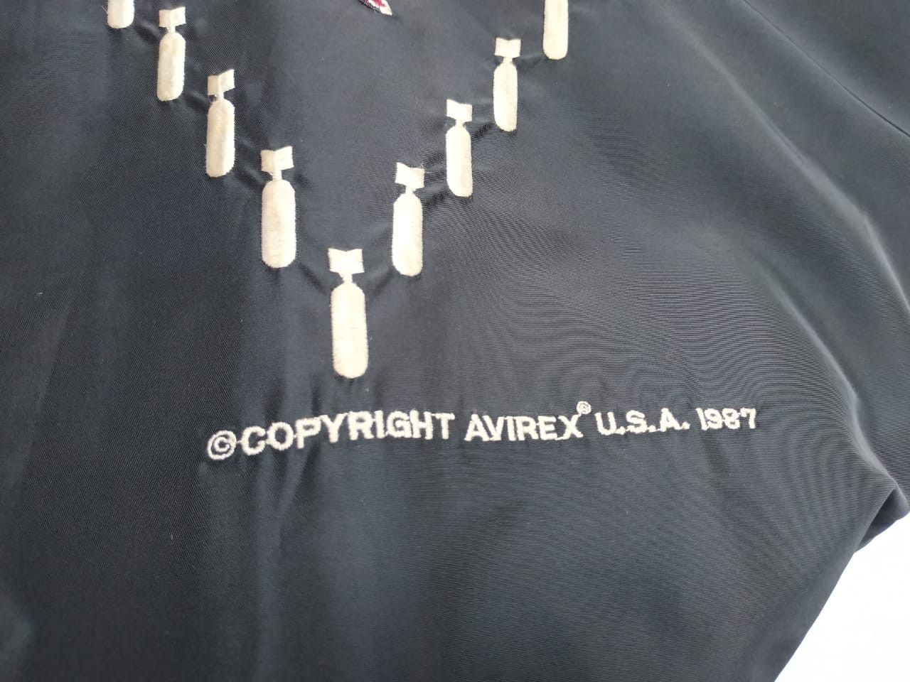 Avirex Fit S to M, Vtg Avirex Embroidered Bomber Jacket Size US S / EU 44-46 / 1 - 7 Thumbnail
