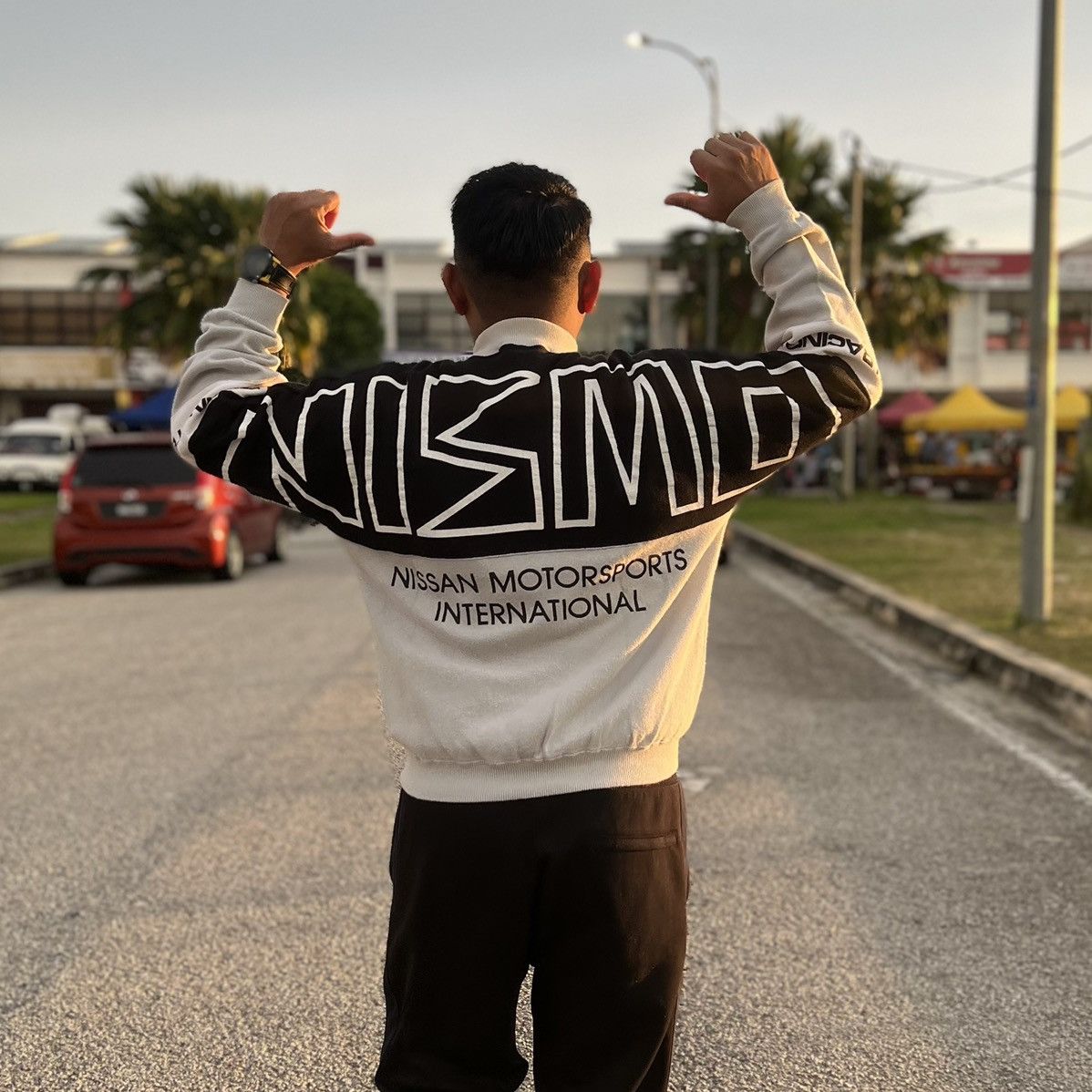 Vintage Vintage Nismo Spell Out Big Print Crewneck Size US M / EU 48-50 / 2 - 2 Thumbnail