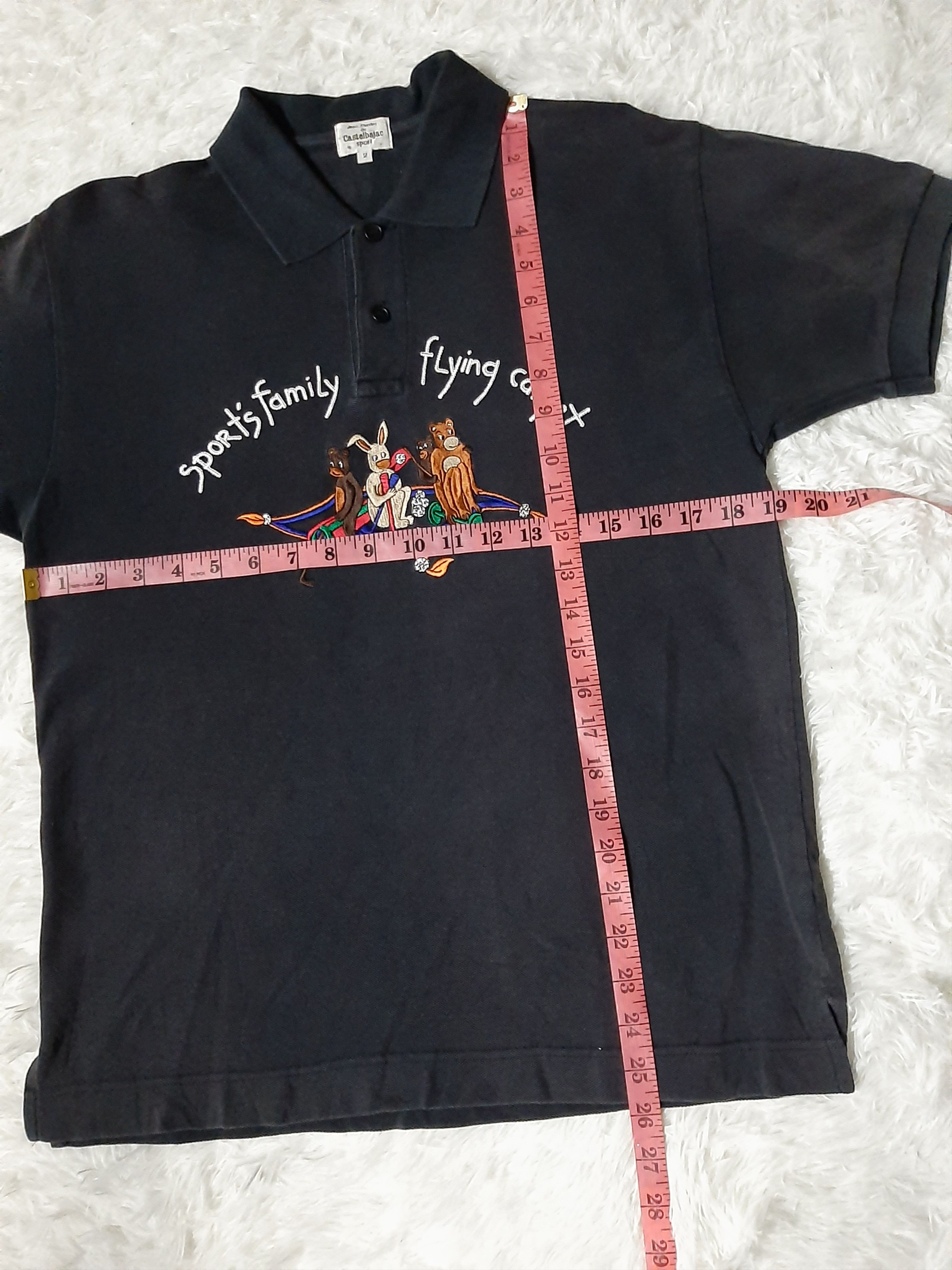Designer × Jean Charles De Castelbajac × Vintage VINTAGE JEAN CHARLES DE CASTELBAJAC POLO SHIRT Size US M / EU 48-50 / 2 - 8 Thumbnail