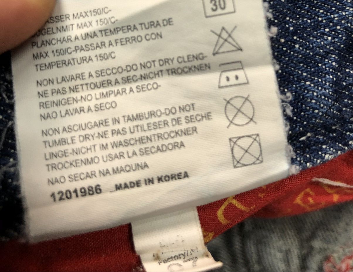 Japanese Brand RED PEPPER GOLD LABEL DISSTRESSED SHORT STUDED POCKET DENIM Size US 28 / EU 44 - 12 Thumbnail