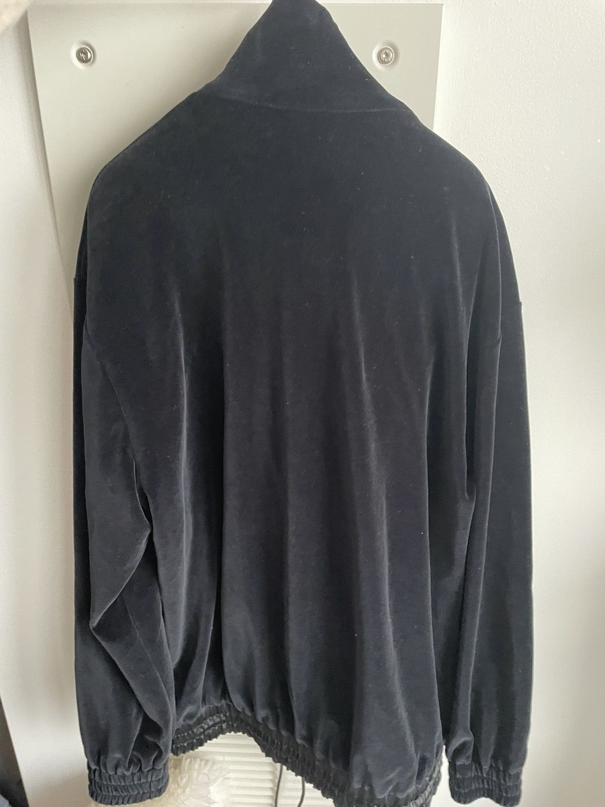 Gucci Super Runway $3k Value Gucci Velvet Logo Jacket Size US XL / EU 56 / 4 - 19 Thumbnail