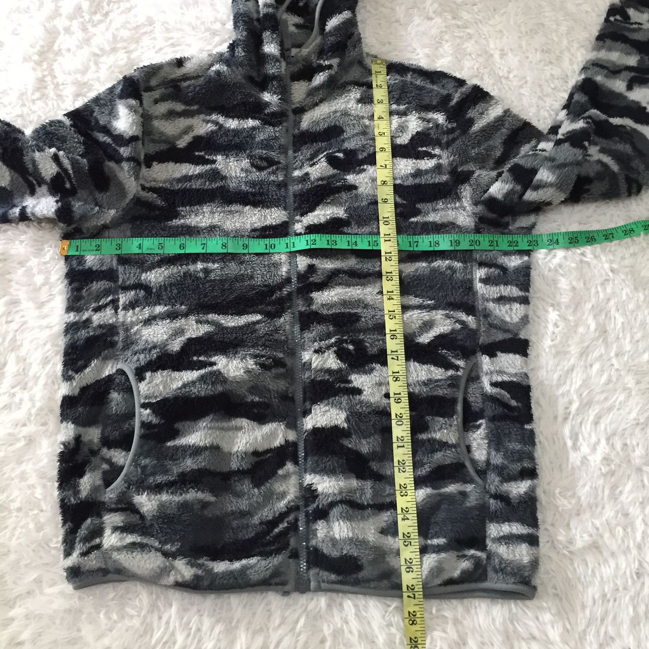 Japanese Brand Camouflage hoodie fleece zipper jacket sweater Size US L / EU 52-54 / 3 - 3 Thumbnail