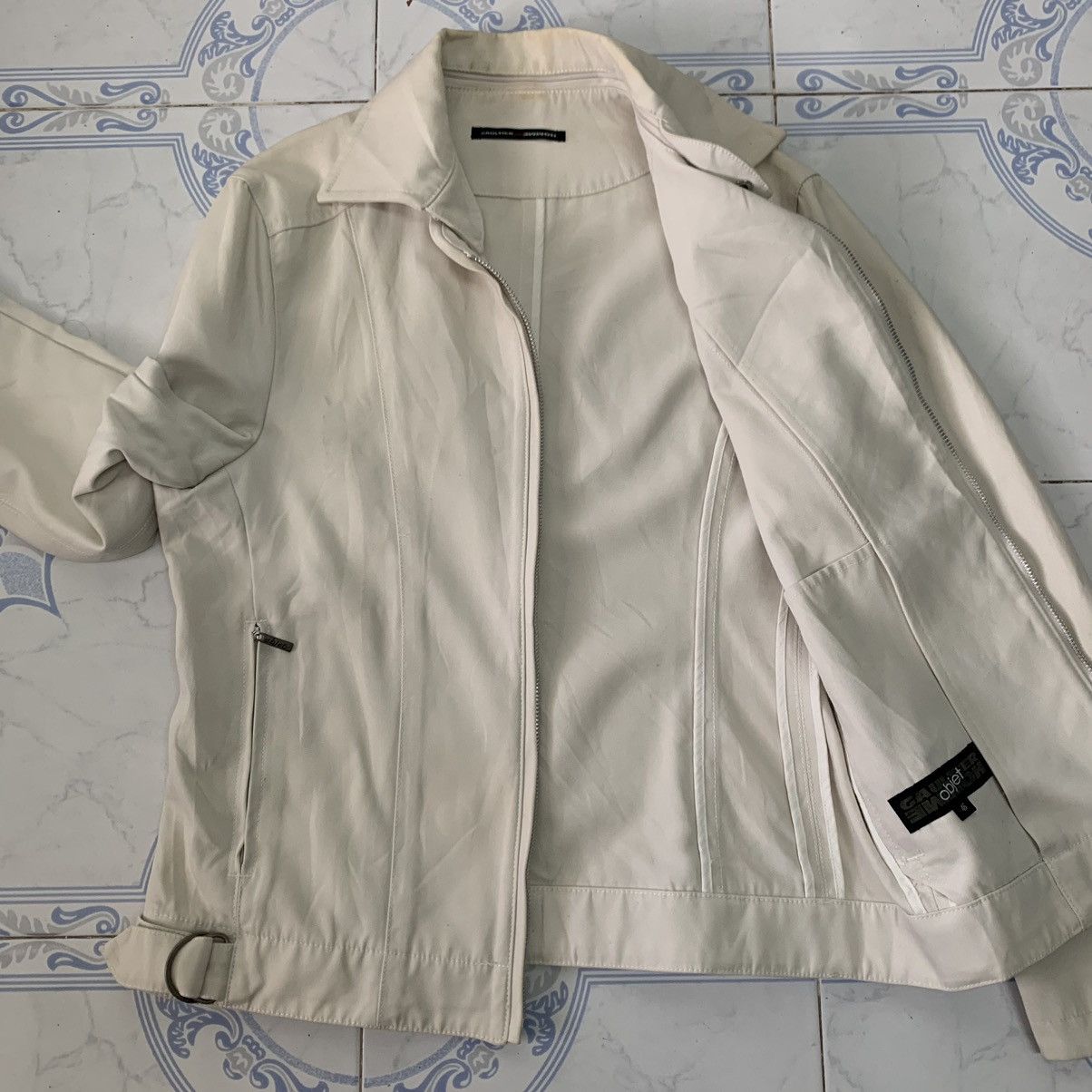 Gaultier Homme Objet Gaultier Homme Objet Jacket Detached Collar Gripper Zip Size US M / EU 48-50 / 2 - 10 Thumbnail