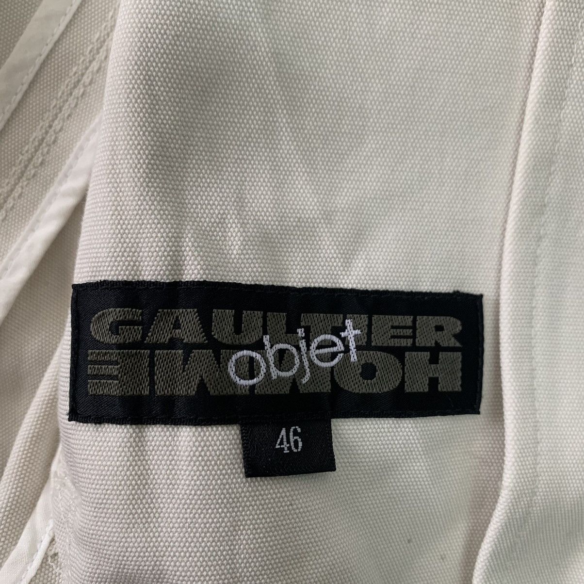 Gaultier Homme Objet Gaultier Homme Objet Jacket Detached Collar Gripper Zip Size US M / EU 48-50 / 2 - 20 Thumbnail