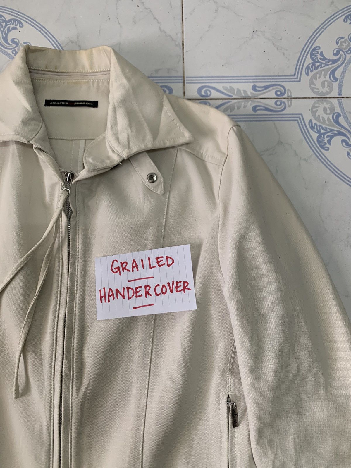 Gaultier Homme Objet Gaultier Homme Objet Jacket Detached Collar Gripper Zip Size US M / EU 48-50 / 2 - 5 Thumbnail