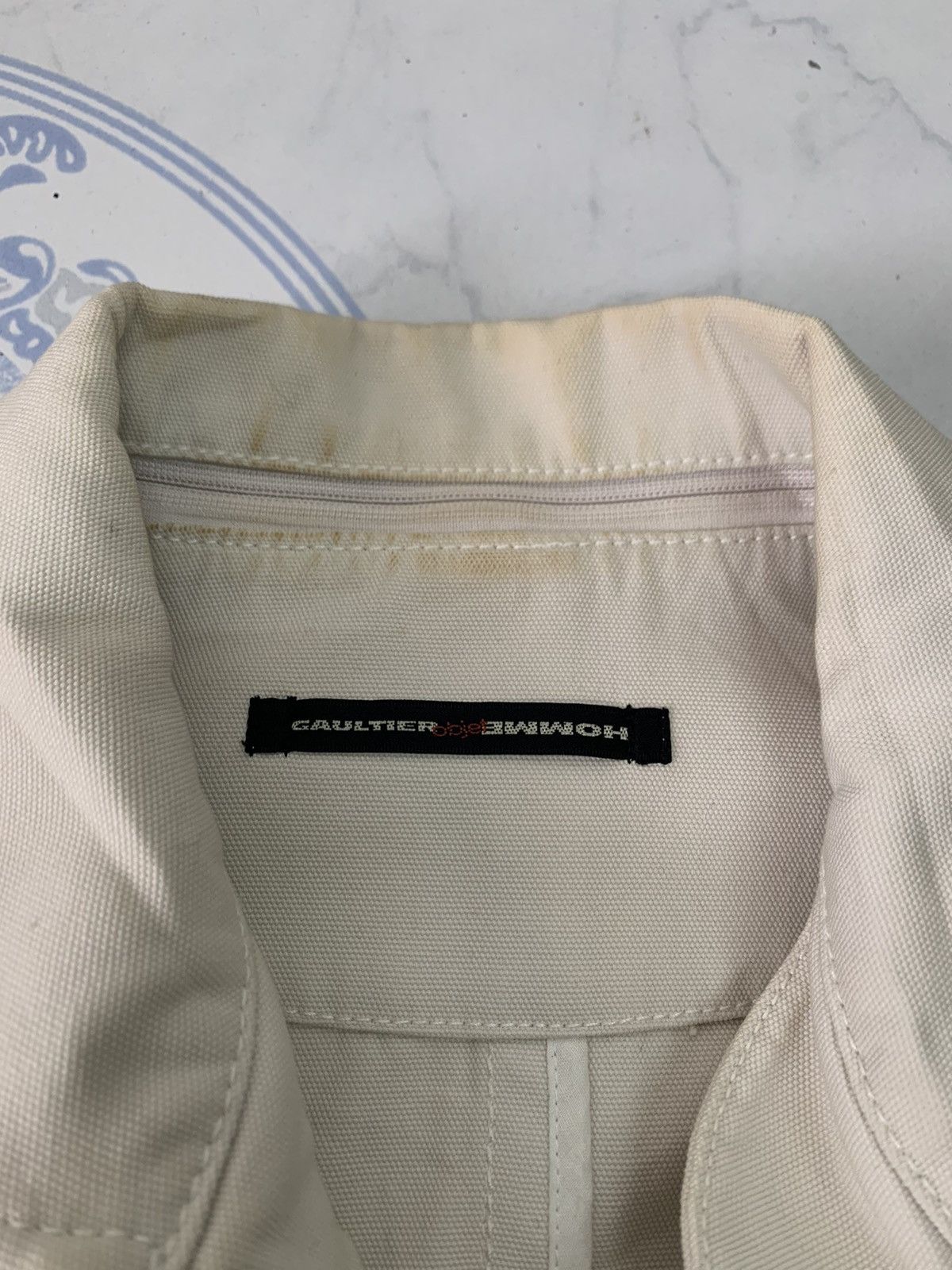 Gaultier Homme Objet Gaultier Homme Objet Jacket Detached Collar Gripper Zip Size US M / EU 48-50 / 2 - 7 Thumbnail