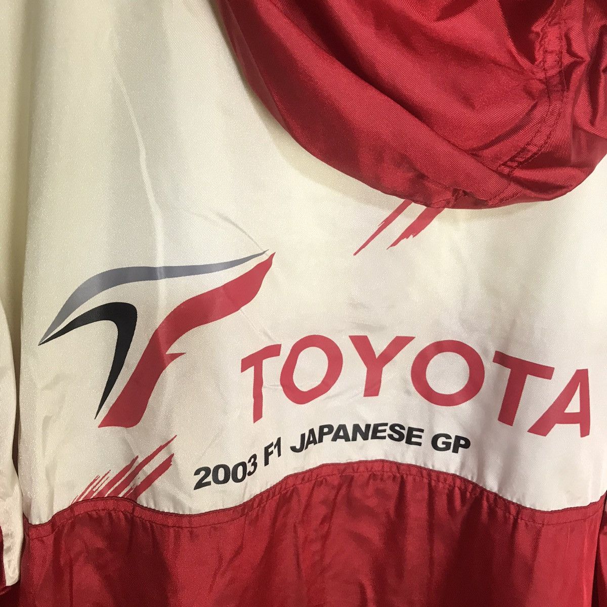 Japanese Brand Toyota 2003 f1 japanese gp windbreaker jacket hoodie Size US L / EU 52-54 / 3 - 3 Thumbnail