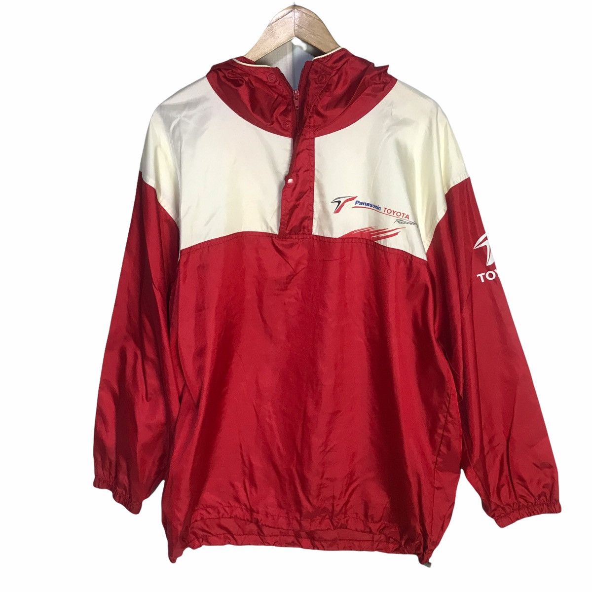 Japanese Brand Toyota 2003 f1 japanese gp windbreaker jacket hoodie Size US L / EU 52-54 / 3 - 2 Thumbnail