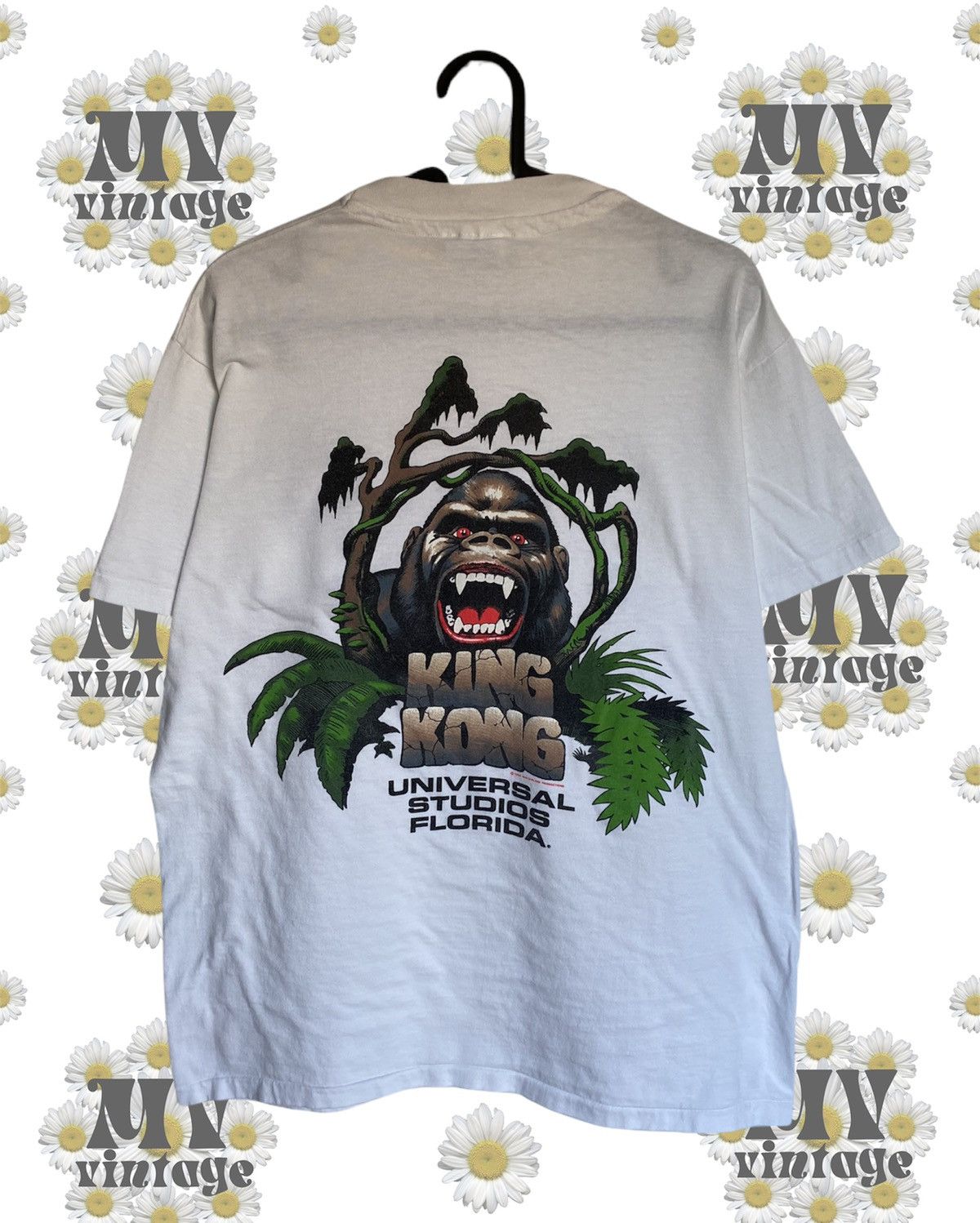 Universal Studios × Vintage King kong 90' Vintage Tee Movie Cartoon Disney Universal Size US M / EU 48-50 / 2 - 1 Thumbnail