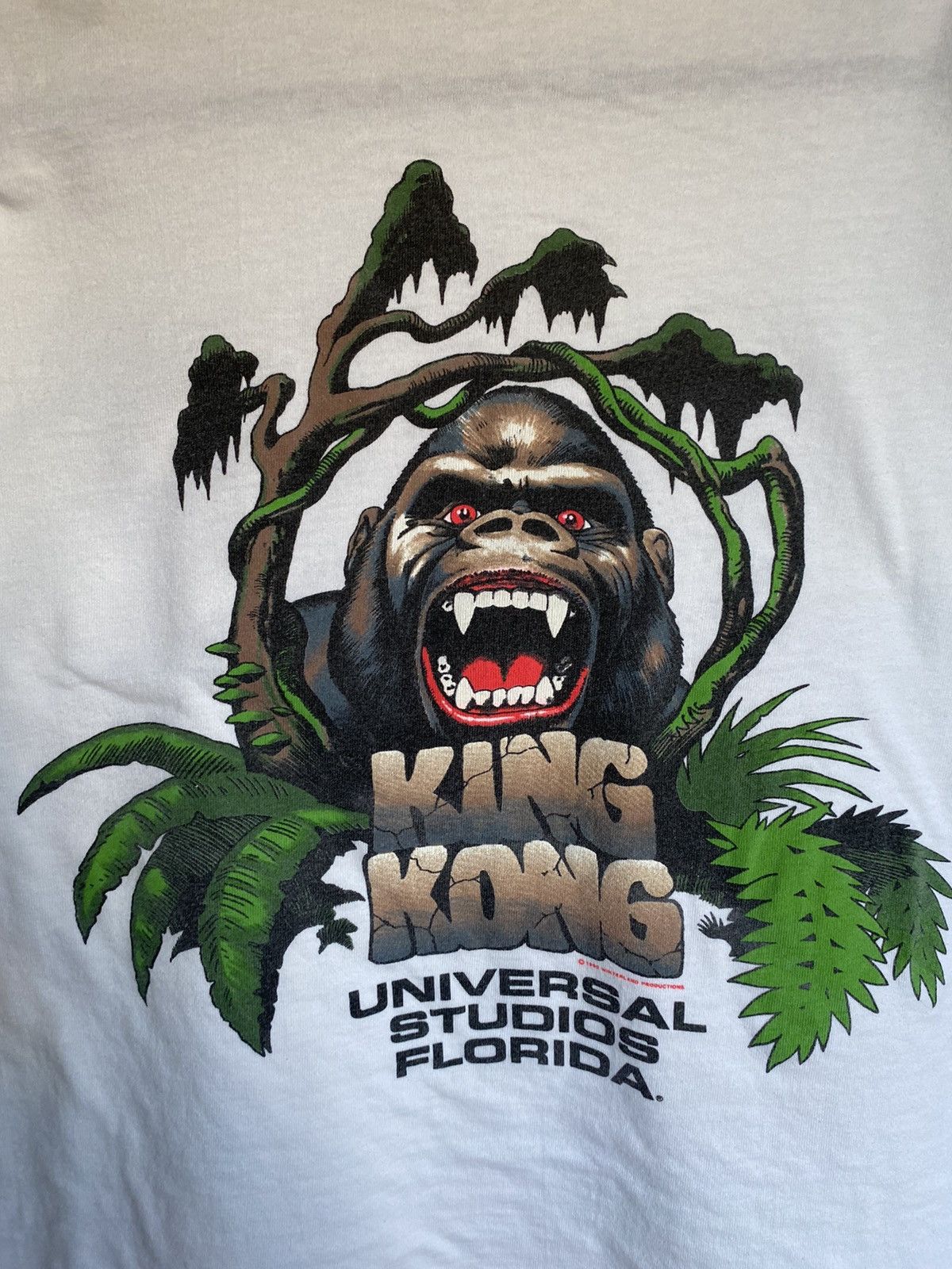 Universal Studios × Vintage King kong 90' Vintage Tee Movie Cartoon Disney Universal Size US M / EU 48-50 / 2 - 9 Thumbnail