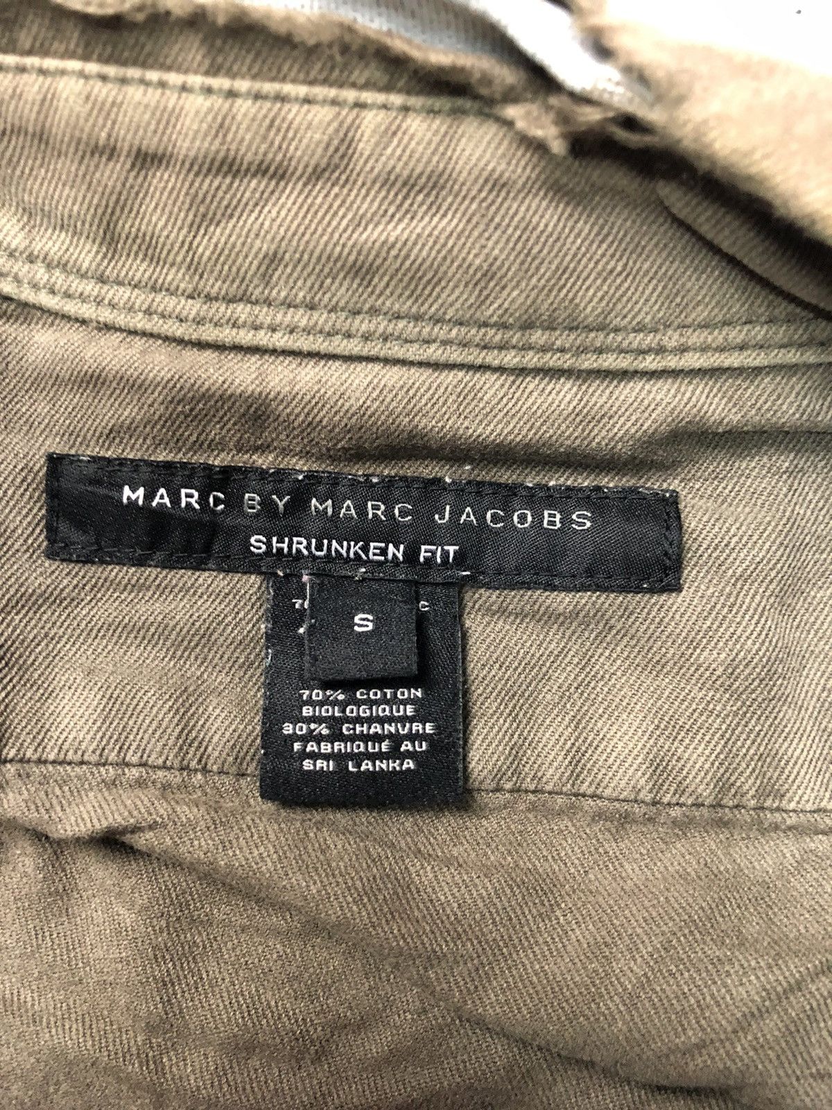Marc Jacobs × Marc by Marc Jacobs × Vintage VINTAGE MARC JACOB DISSTRESSED COLLAR SHIRT Size US M / EU 48-50 / 2 - 5 Thumbnail