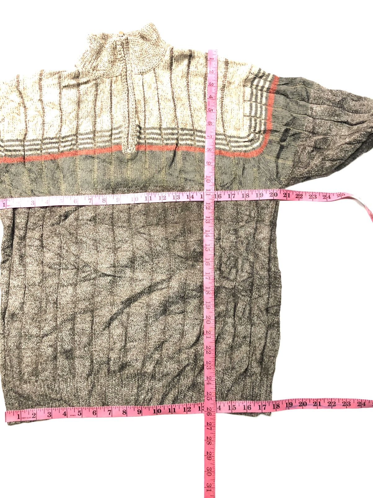 Japanese Brand × Vintage VINTAGE BASIC LAND KNITWEAR JACKET Size US M / EU 48-50 / 2 - 10 Thumbnail
