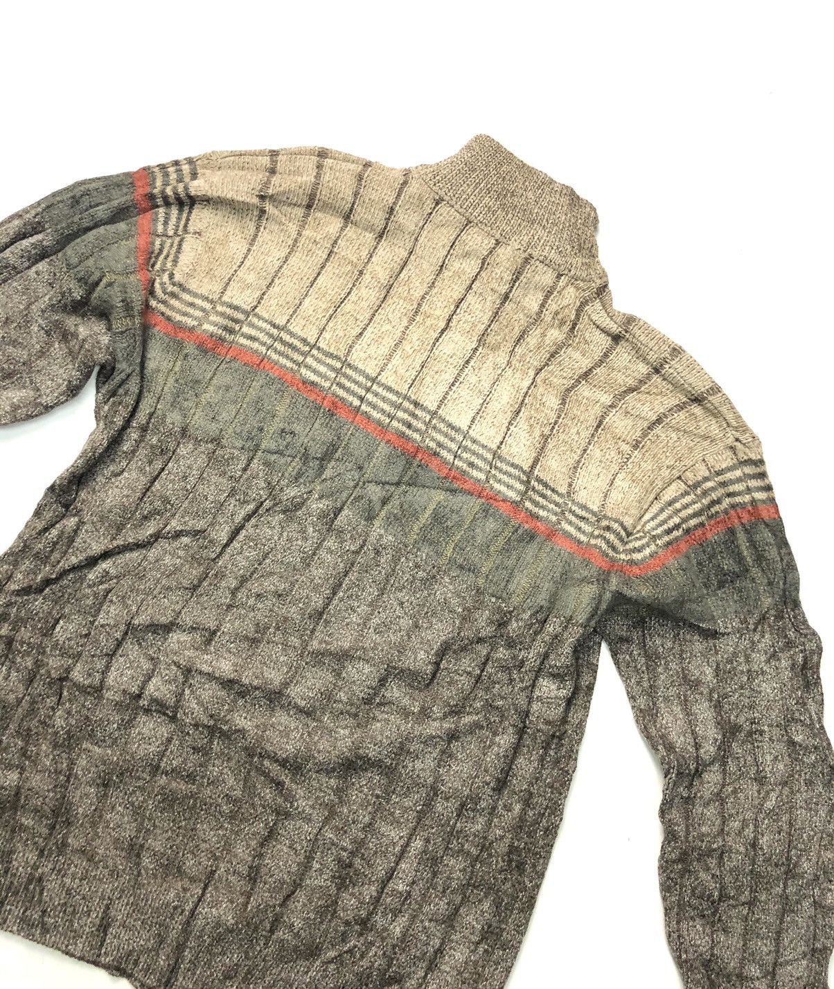 Japanese Brand × Vintage VINTAGE BASIC LAND KNITWEAR JACKET Size US M / EU 48-50 / 2 - 7 Thumbnail