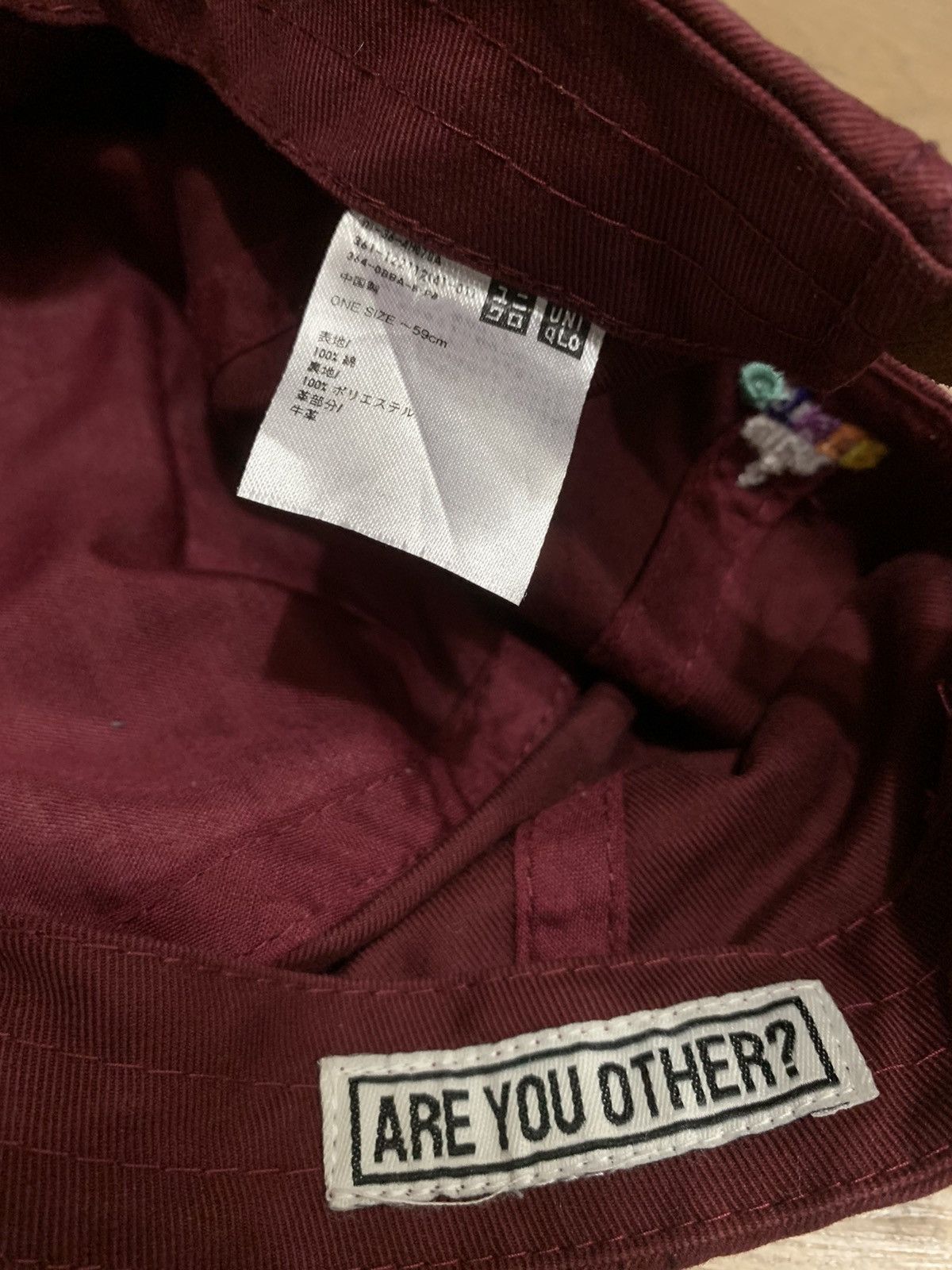 Japanese Brand × Pharrell × Vintage 🔥 Pharrell Williams ❌ Uniqlo JP "I Am Other" Cap Size ONE SIZE - 5 Thumbnail