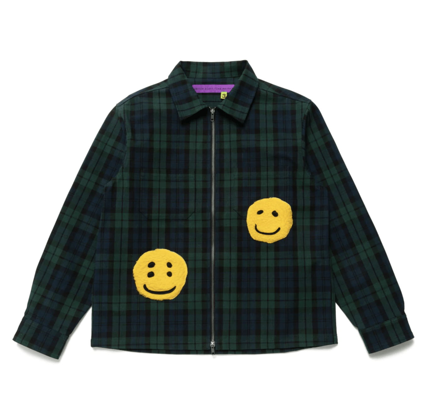 Cactus Plant Flea Market Check Work Zip jacket Size US XL / EU 56 / 4 - 1 Thumbnail