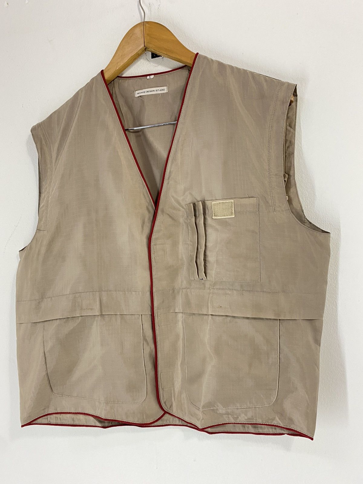 Issey Miyake Vintage Issey Miyake Worker Vest Design Miyake Studio Design Size US L / EU 52-54 / 3 - 4 Thumbnail