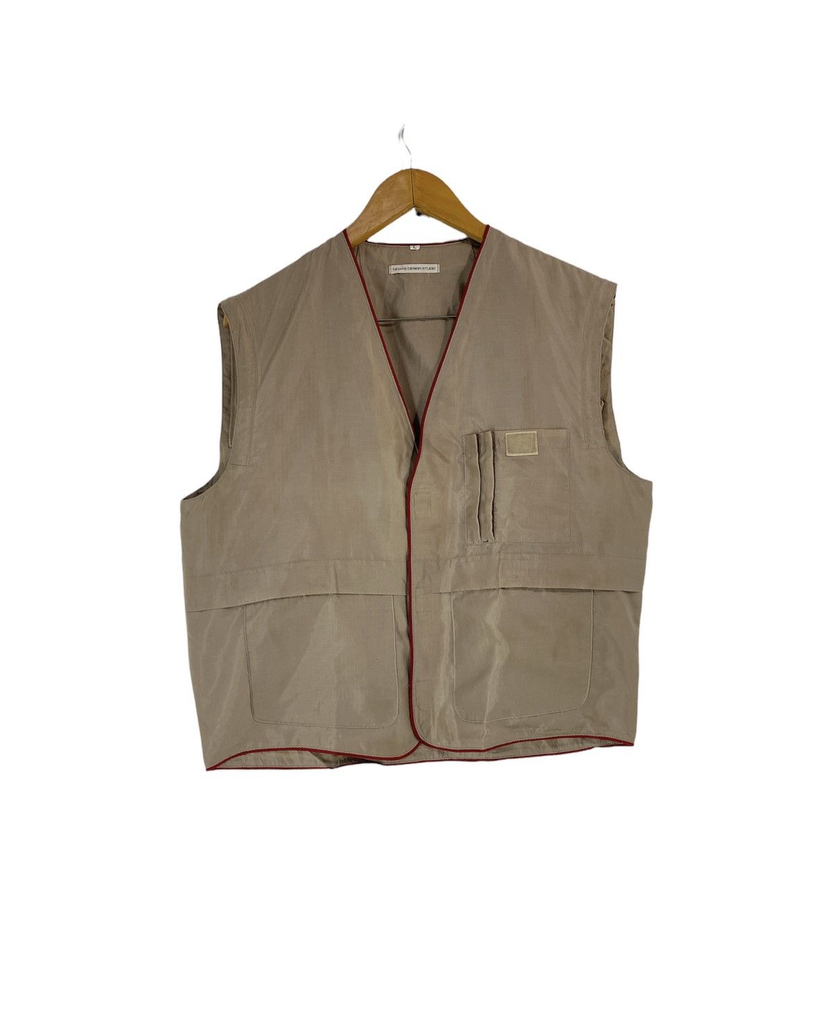 Issey Miyake Vintage Issey Miyake Worker Vest Design Miyake Studio Design Size US L / EU 52-54 / 3 - 1 Thumbnail