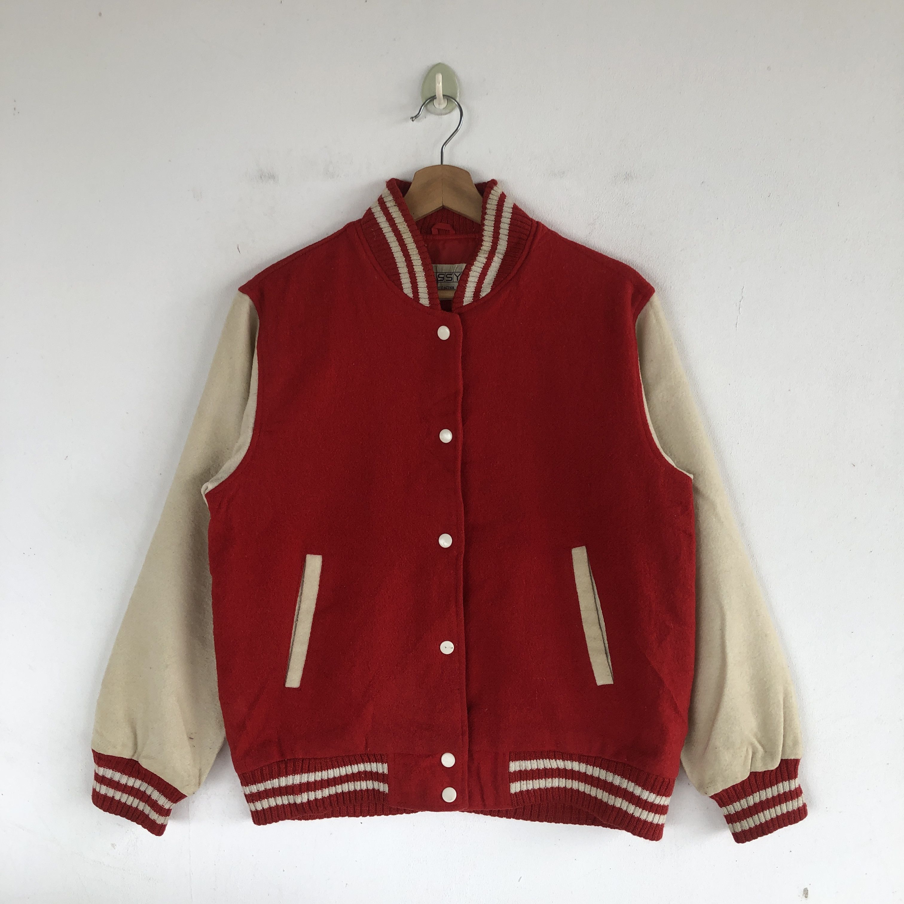 Vintage Vintage Passy Varsity Jackets Japanese Basic Wool Jacket | Grailed