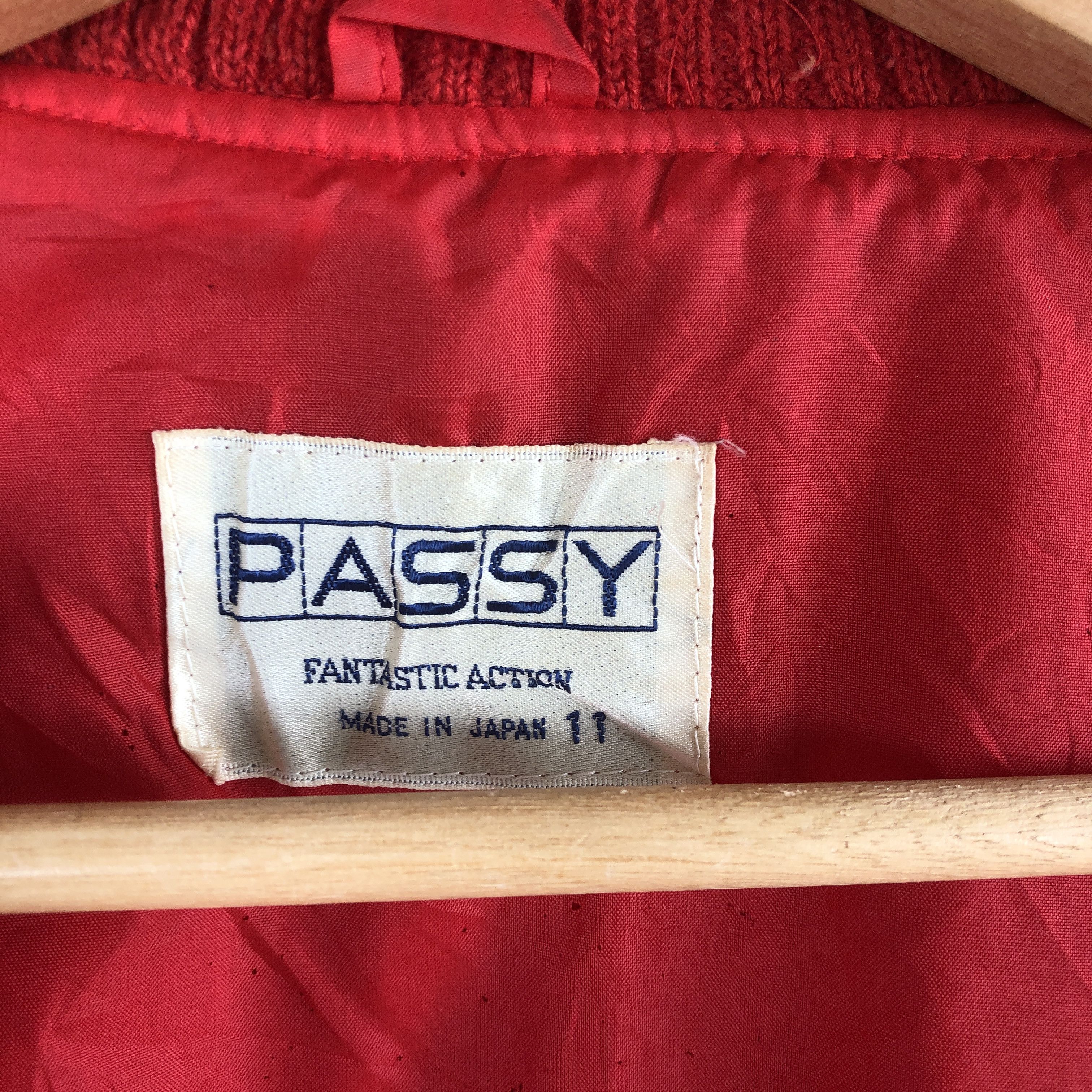 Japanese Brand × Vintage Vintage Passy Varsity Jackets Japanese Basic Wool Jacket Size M / US 6-8 / IT 42-44 - 6 Thumbnail
