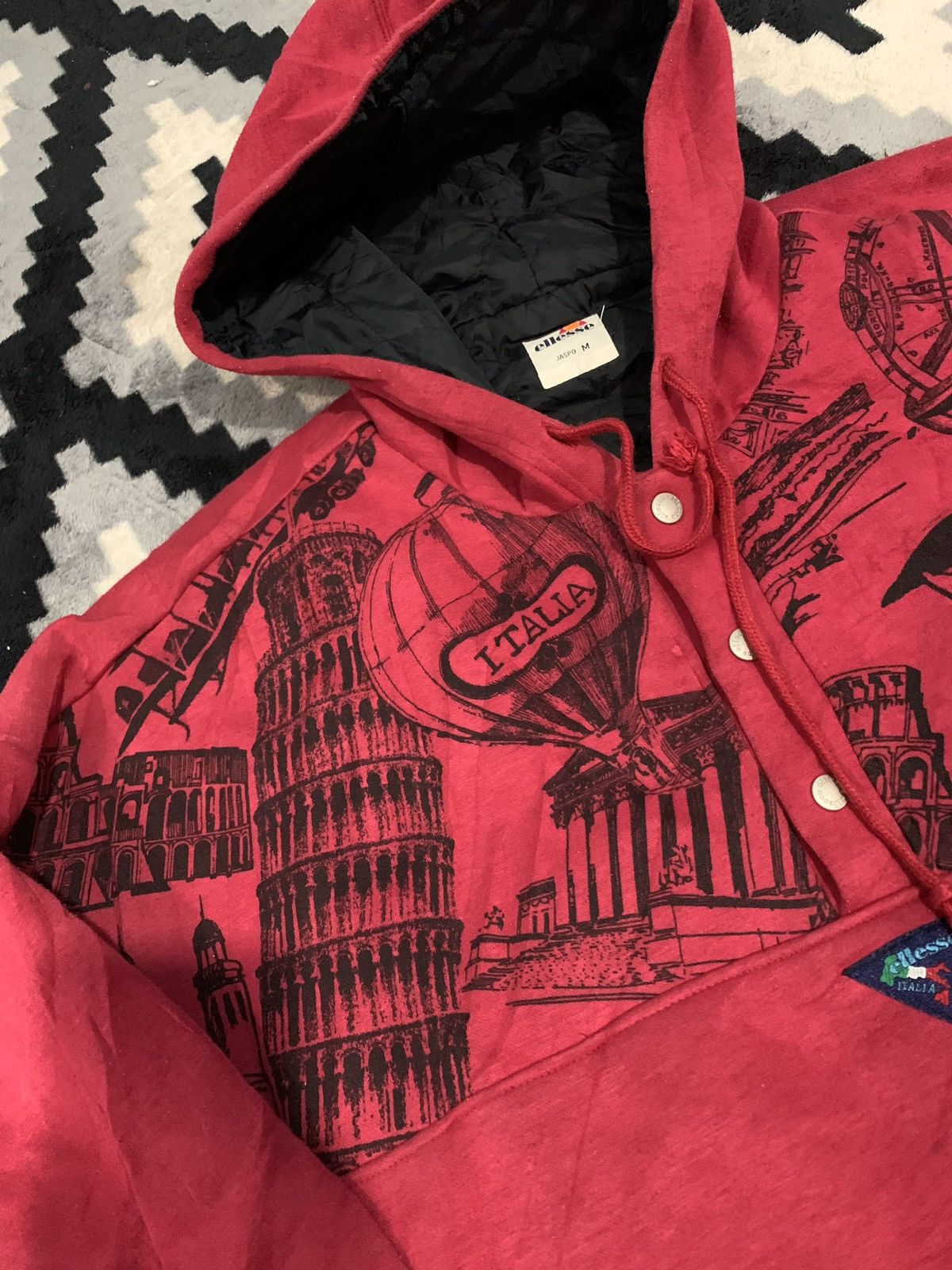 Ellesse × Vintage Vintage Ellesse Art History Place Italy Ski Jacket Size US M / EU 48-50 / 2 - 4 Thumbnail