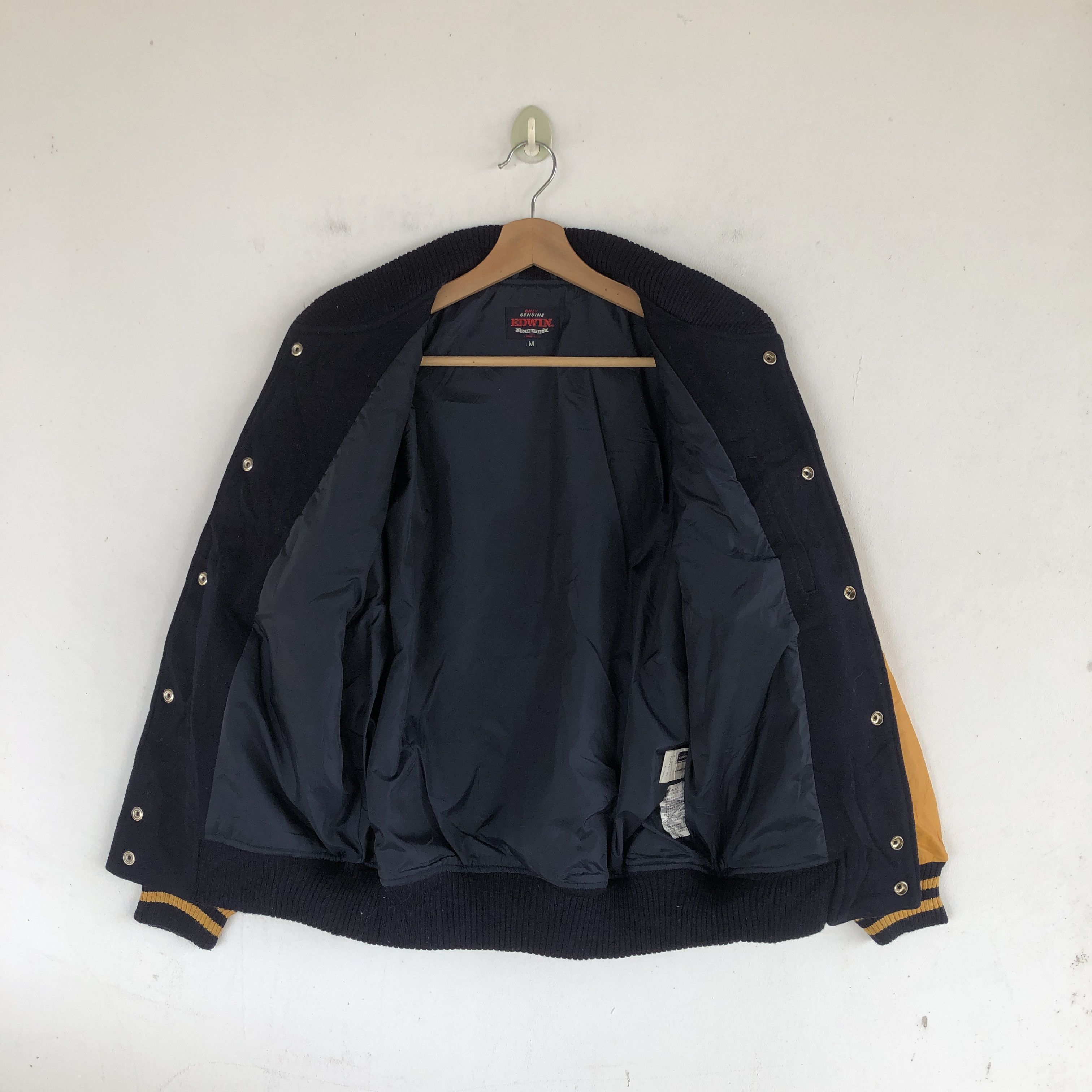 Vintage Vintage Edwin Varsity Jackets Japanese Edwin Wool Jacket Size S / US 4 / IT 40 - 6 Thumbnail