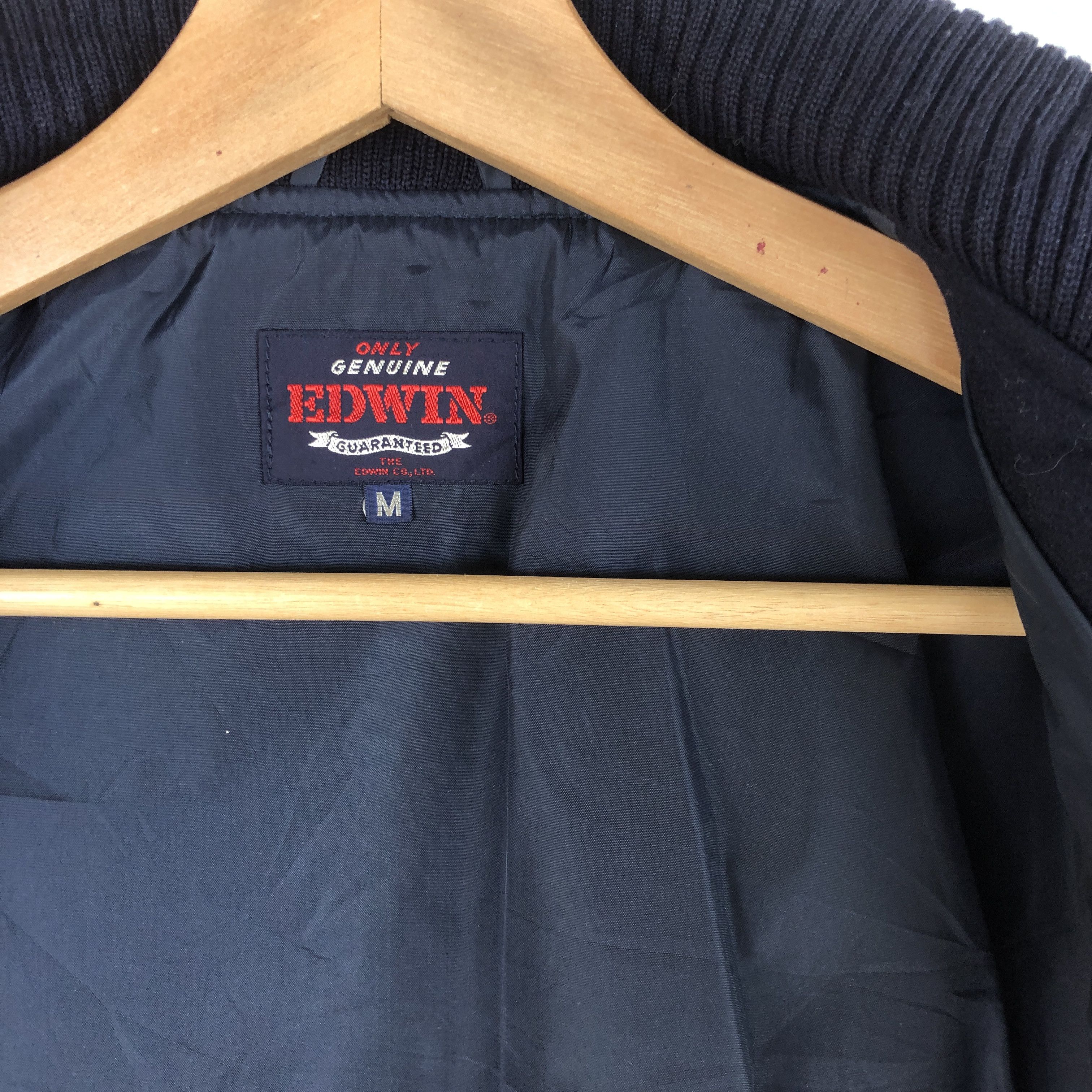 Vintage Vintage Edwin Varsity Jackets Japanese Edwin Wool Jacket Size S / US 4 / IT 40 - 7 Thumbnail