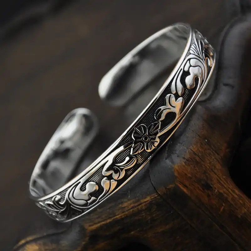 Other Square Flower Metal Bracelet Size ONE SIZE - 1 Thumbnail