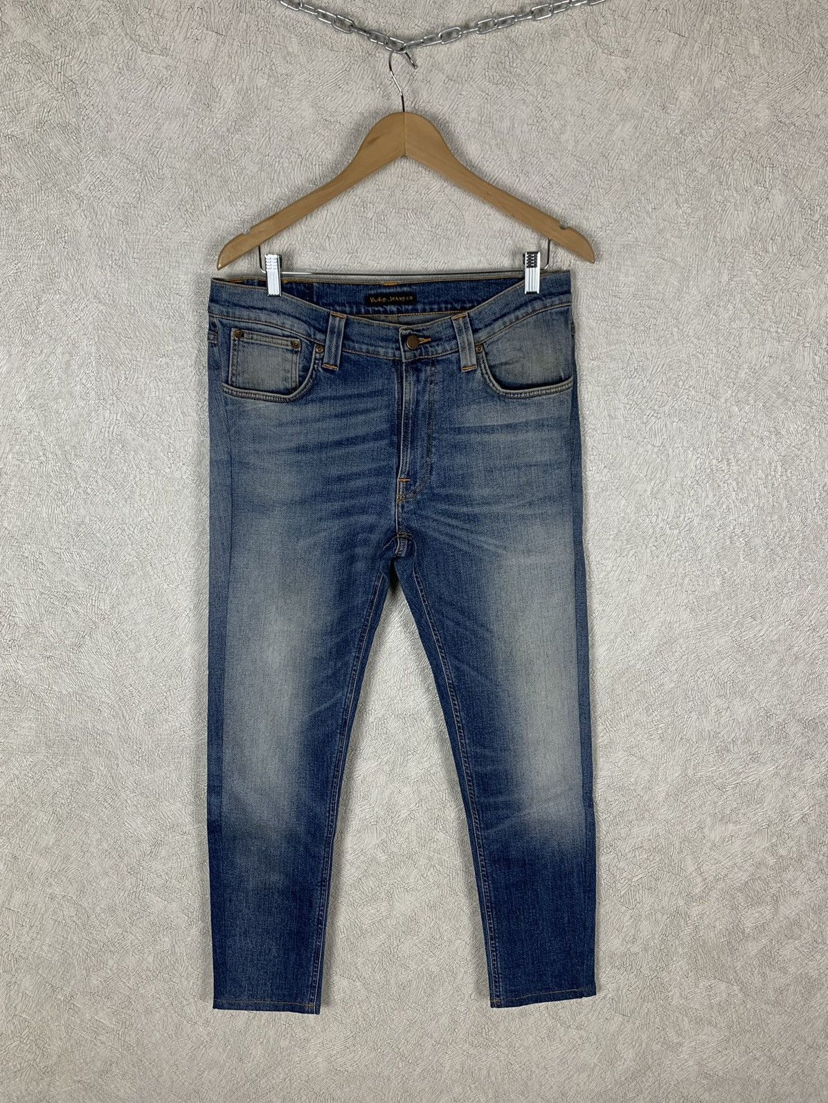 Nudie Jeans 💥NUDIE JEANS SLIM FIT PANTS Size US 34 / EU 50 - 1 Thumbnail