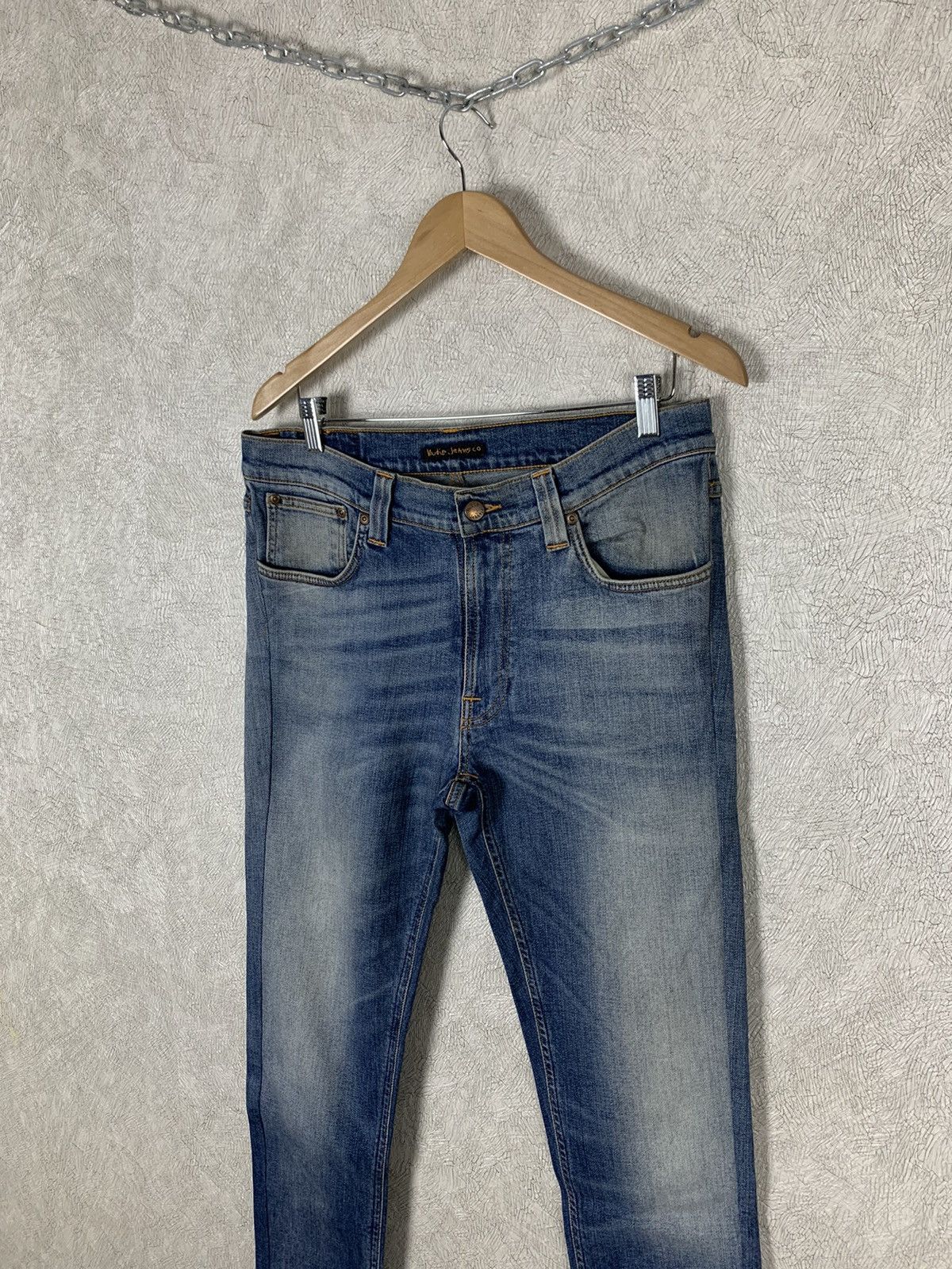 Nudie Jeans 💥NUDIE JEANS SLIM FIT PANTS Size US 34 / EU 50 - 2 Thumbnail