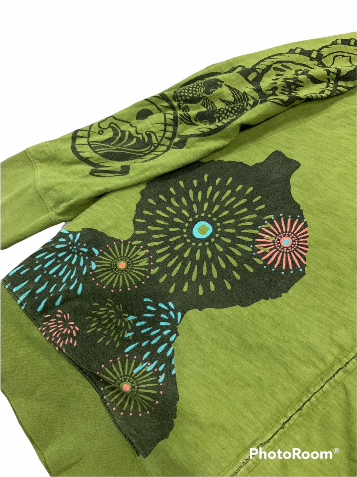 Japanese Brand × Vintage Inspire Kapital Bandana Japanese Art Tradition Design Size US XL / EU 56 / 4 - 3 Thumbnail