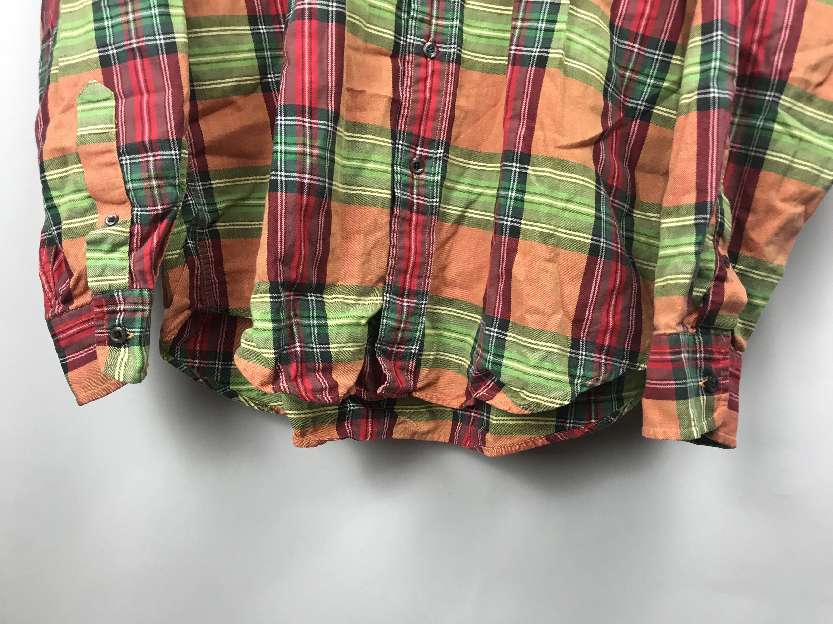 Yves Saint Laurent Yves Saint Laurent Ysl Pour Homme Vintage Plaids Shirt L Size US L / EU 52-54 / 3 - 5 Thumbnail