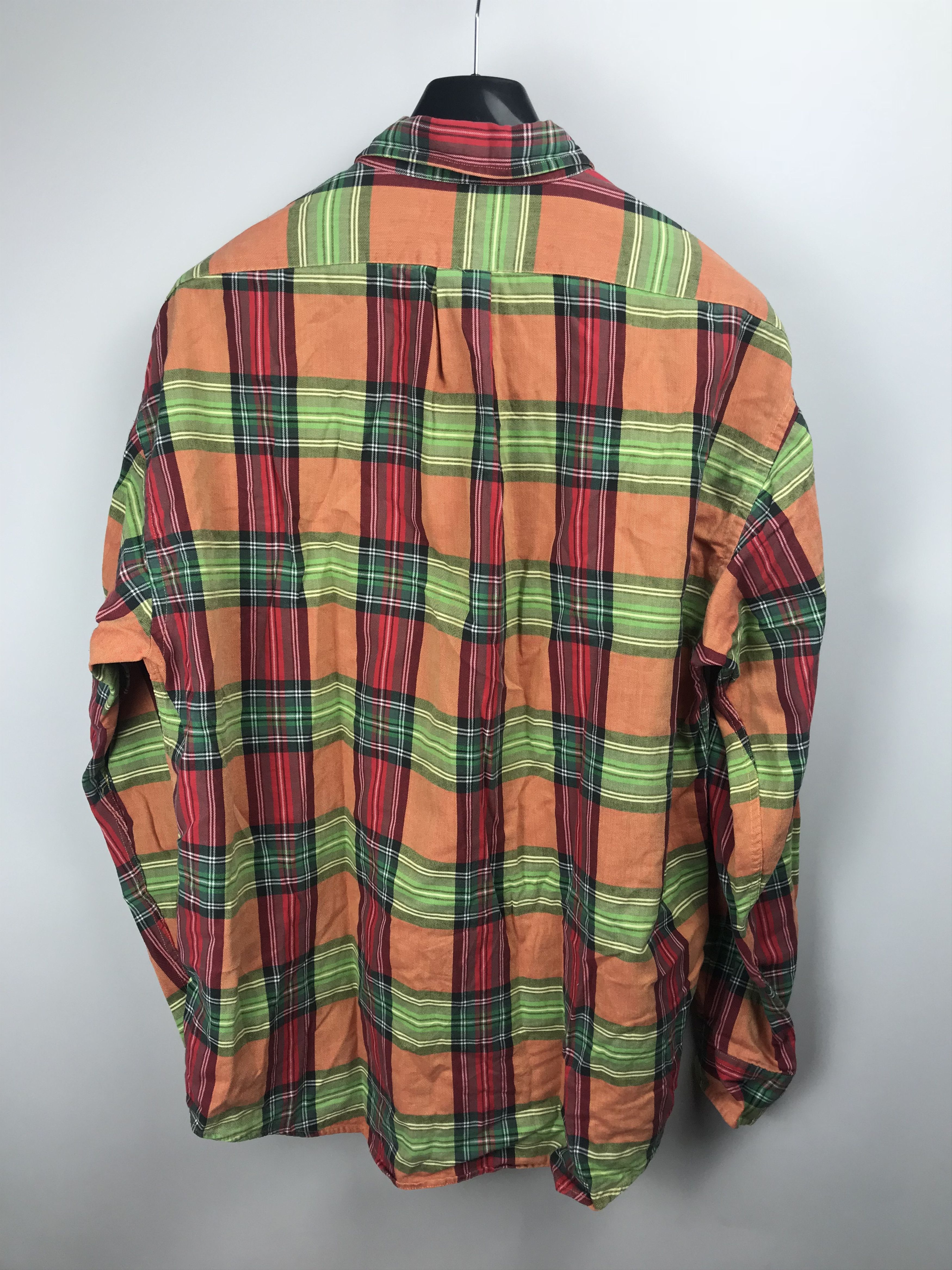 Yves Saint Laurent Yves Saint Laurent Ysl Pour Homme Vintage Plaids Shirt L Size US L / EU 52-54 / 3 - 6 Thumbnail