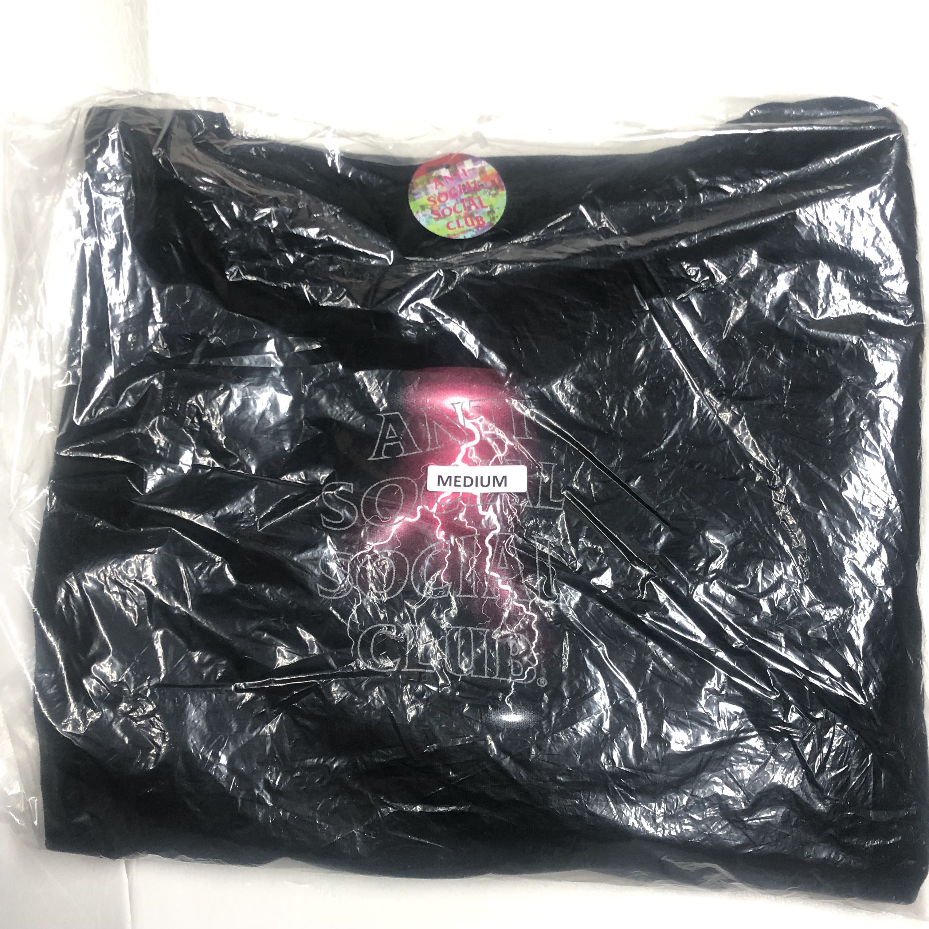 Anti Social Social Club DS ASSC 3M REFLECT save your tears BLACK hoodie BAPE KITH Size US M / EU 48-50 / 2 - 2 Thumbnail