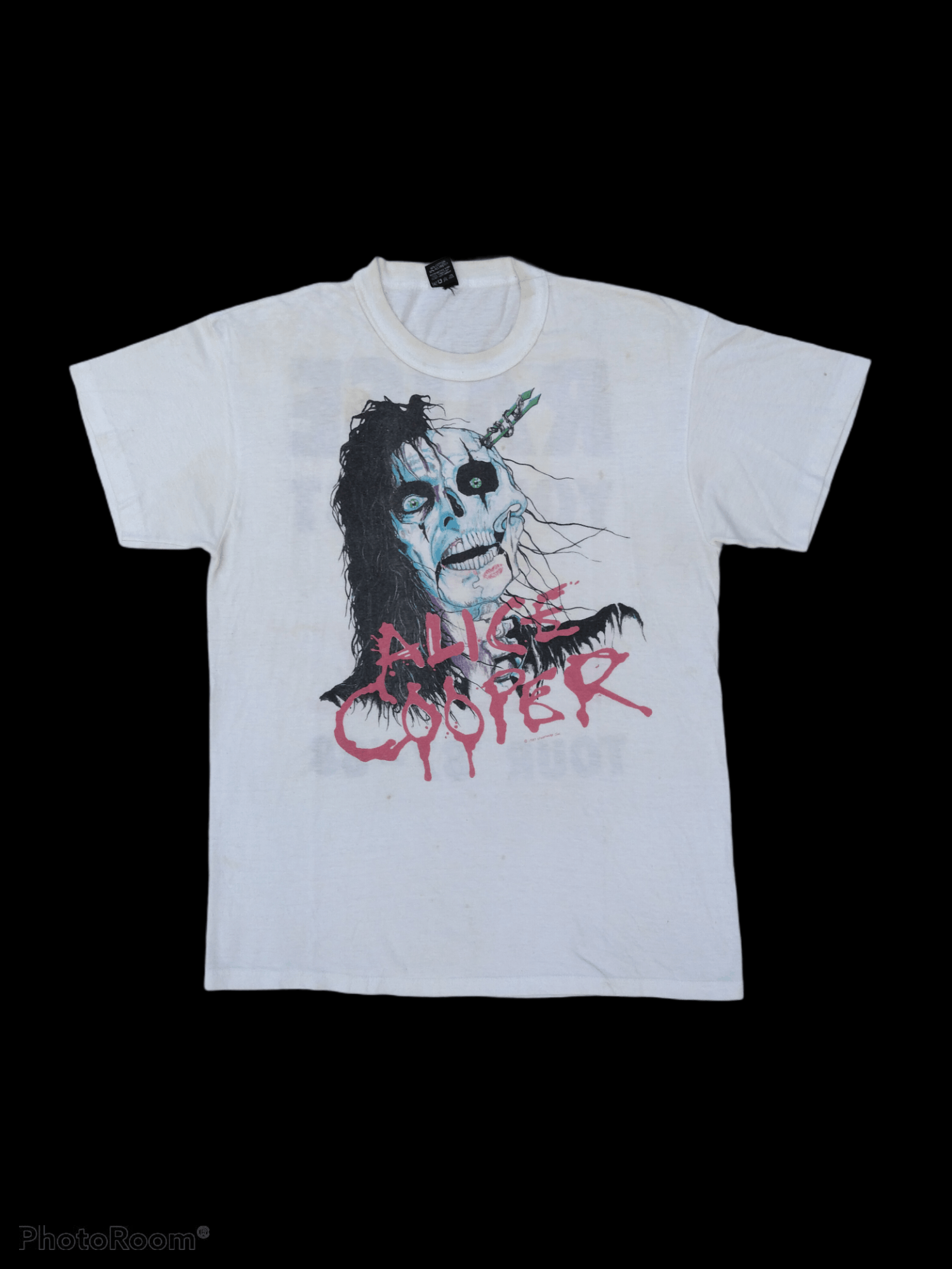 Vintage ALICE COOPER RAISE YOUR AND YELL 'TOUR 87-'88 Size US M / EU 48-50 / 2 - 1 Thumbnail
