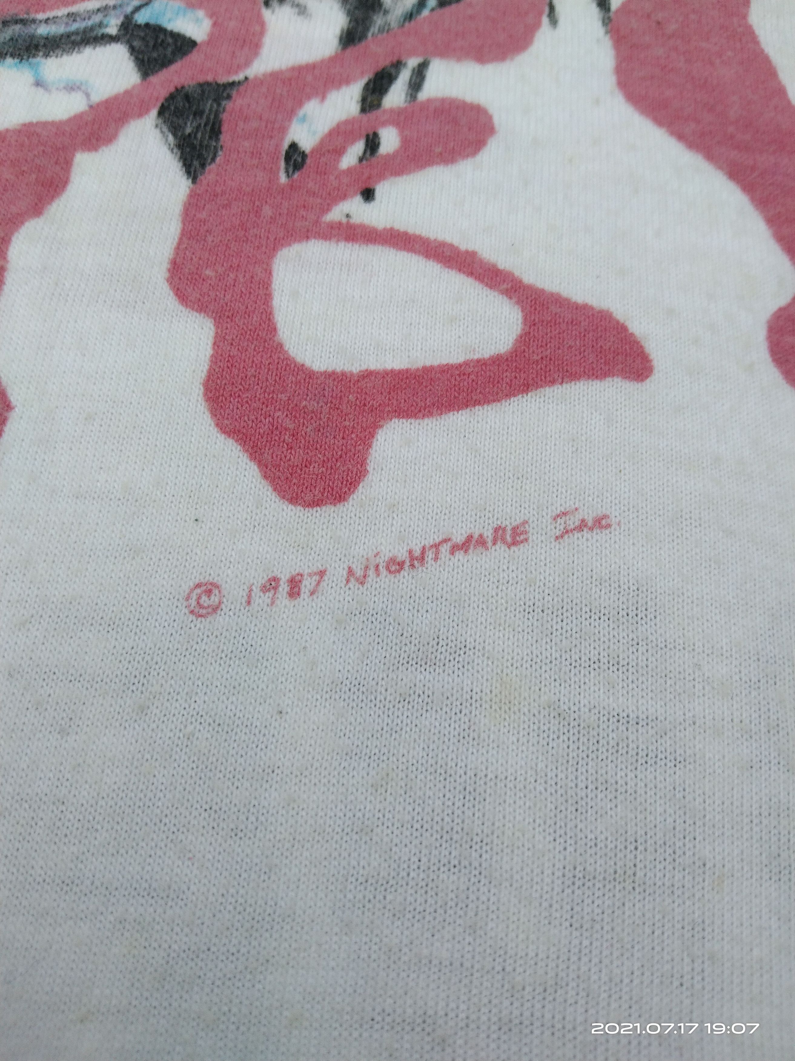 Vintage ALICE COOPER RAISE YOUR AND YELL 'TOUR 87-'88 Size US M / EU 48-50 / 2 - 5 Thumbnail