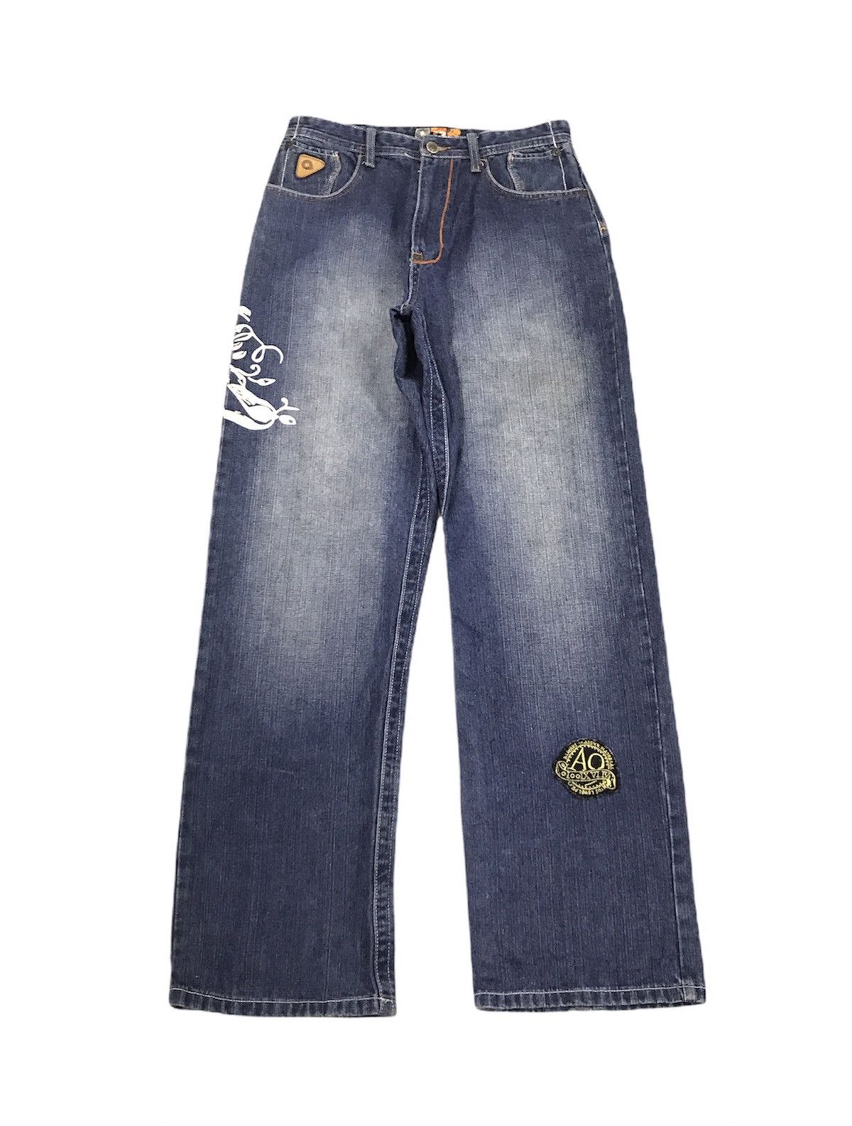 Akademiks Akademiks Patches Paint Jeans Distressed Size US 30 / EU 46 - 2 Thumbnail