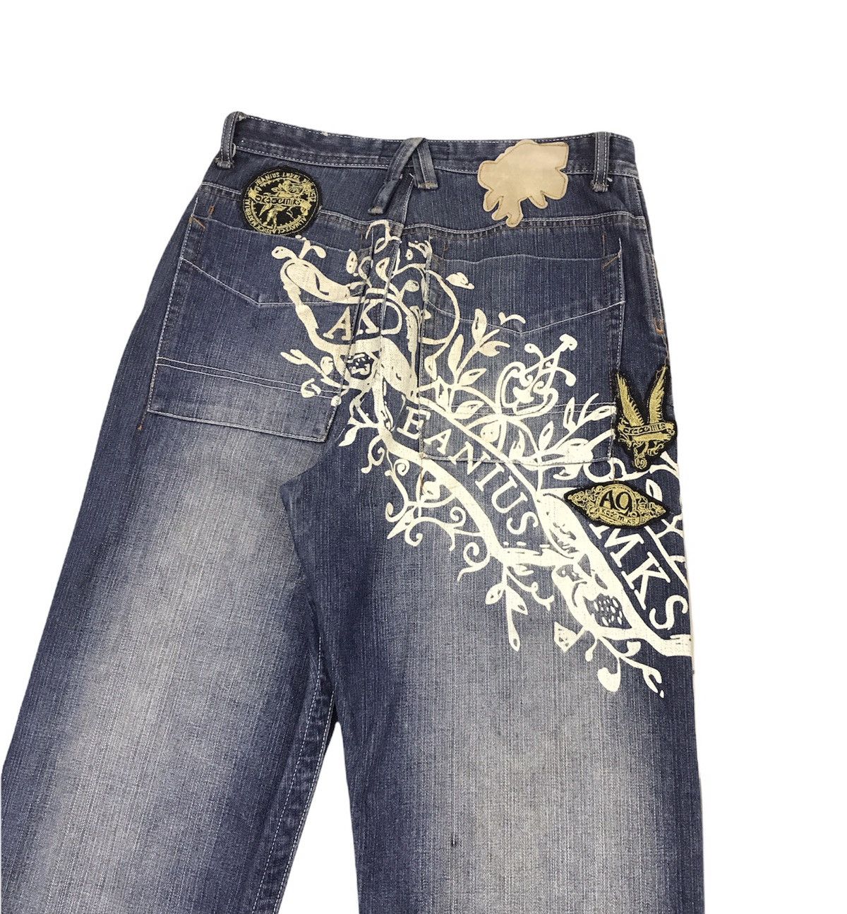 Akademiks Akademiks Patches Paint Jeans Distressed Size US 30 / EU 46 - 5 Thumbnail