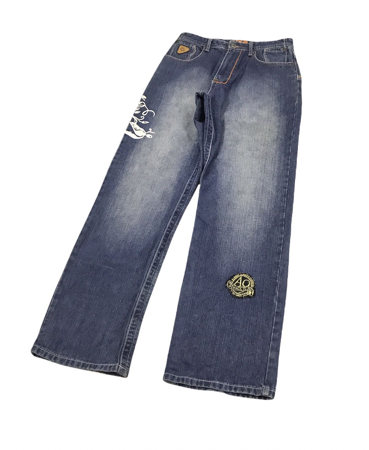 Akademiks Akademiks Patches Paint Jeans Distressed Size US 30 / EU 46 - 3 Thumbnail