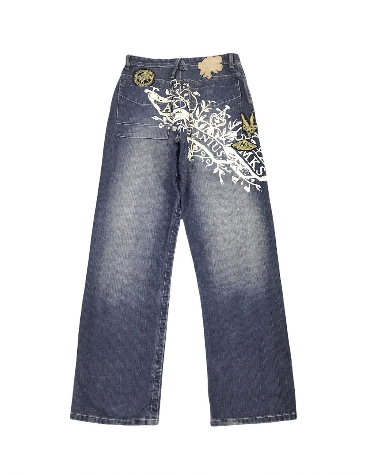 Akademiks Akademiks Patches Paint Jeans Distressed Size US 30 / EU 46 - 1 Thumbnail