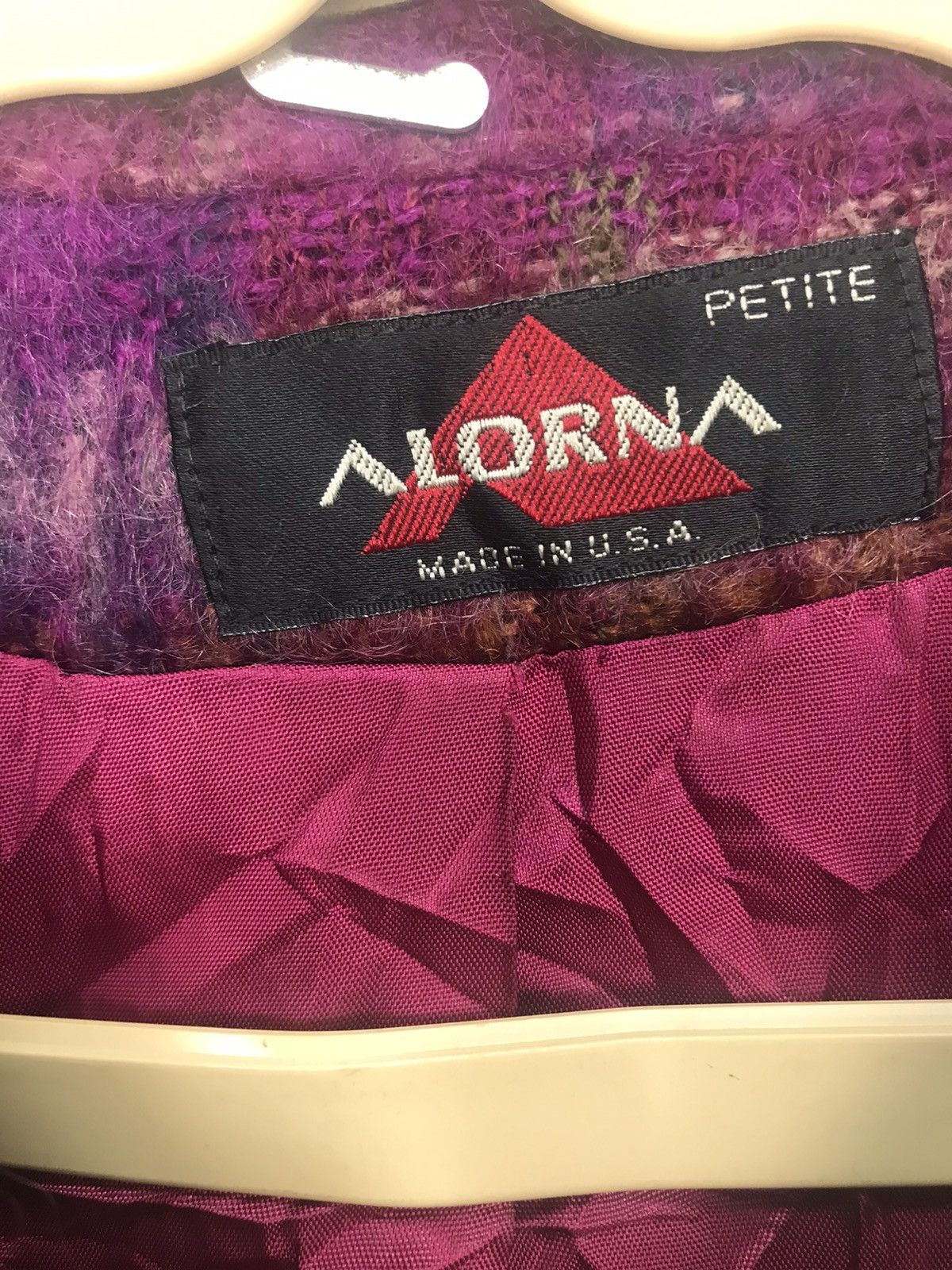 Vintage Alorna mohair button jacket womanwear Size M / US 6-8 / IT 42-44 - 4 Thumbnail